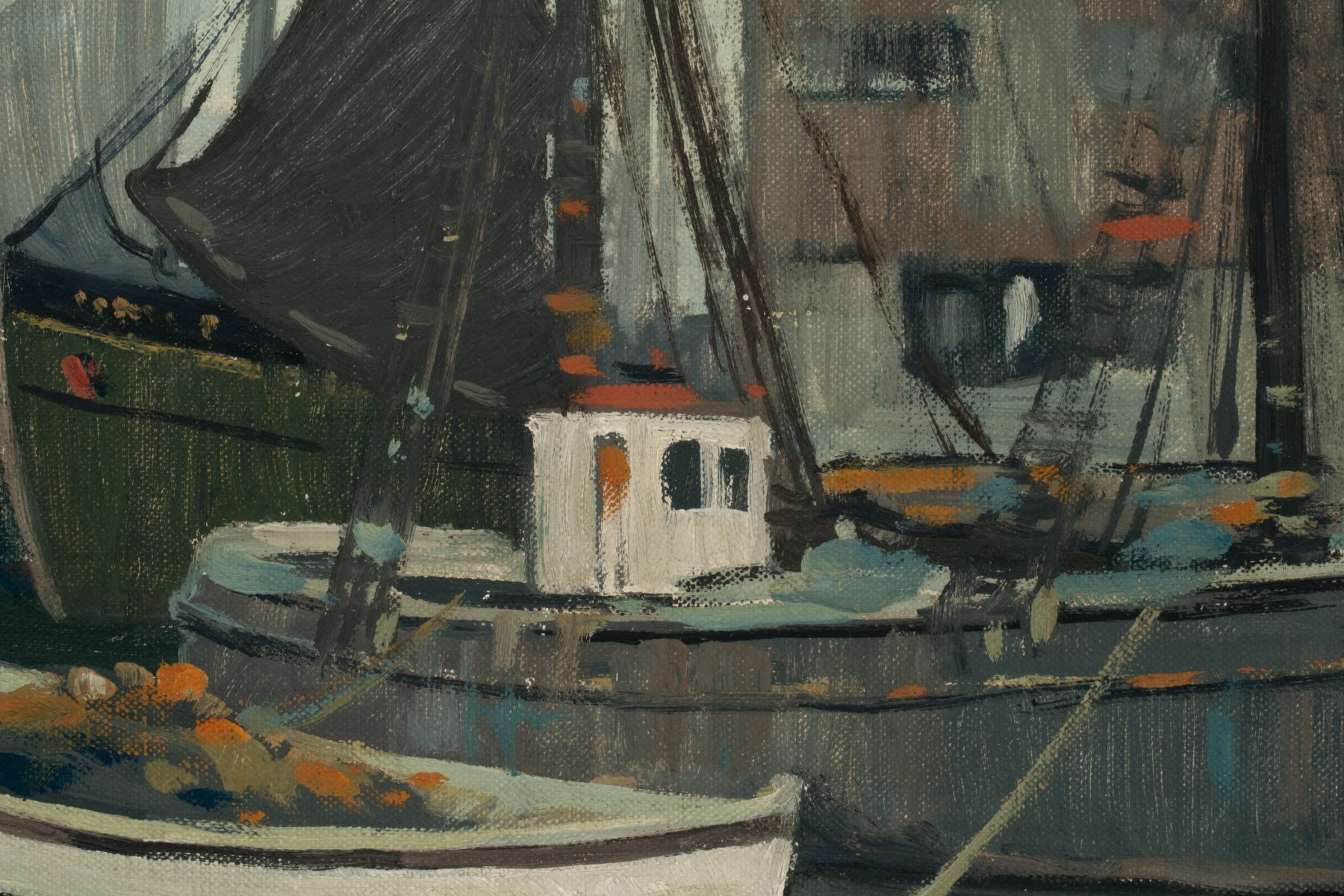 SIDNEY WIGGINS (1881-1940) OIL ON CANVAS