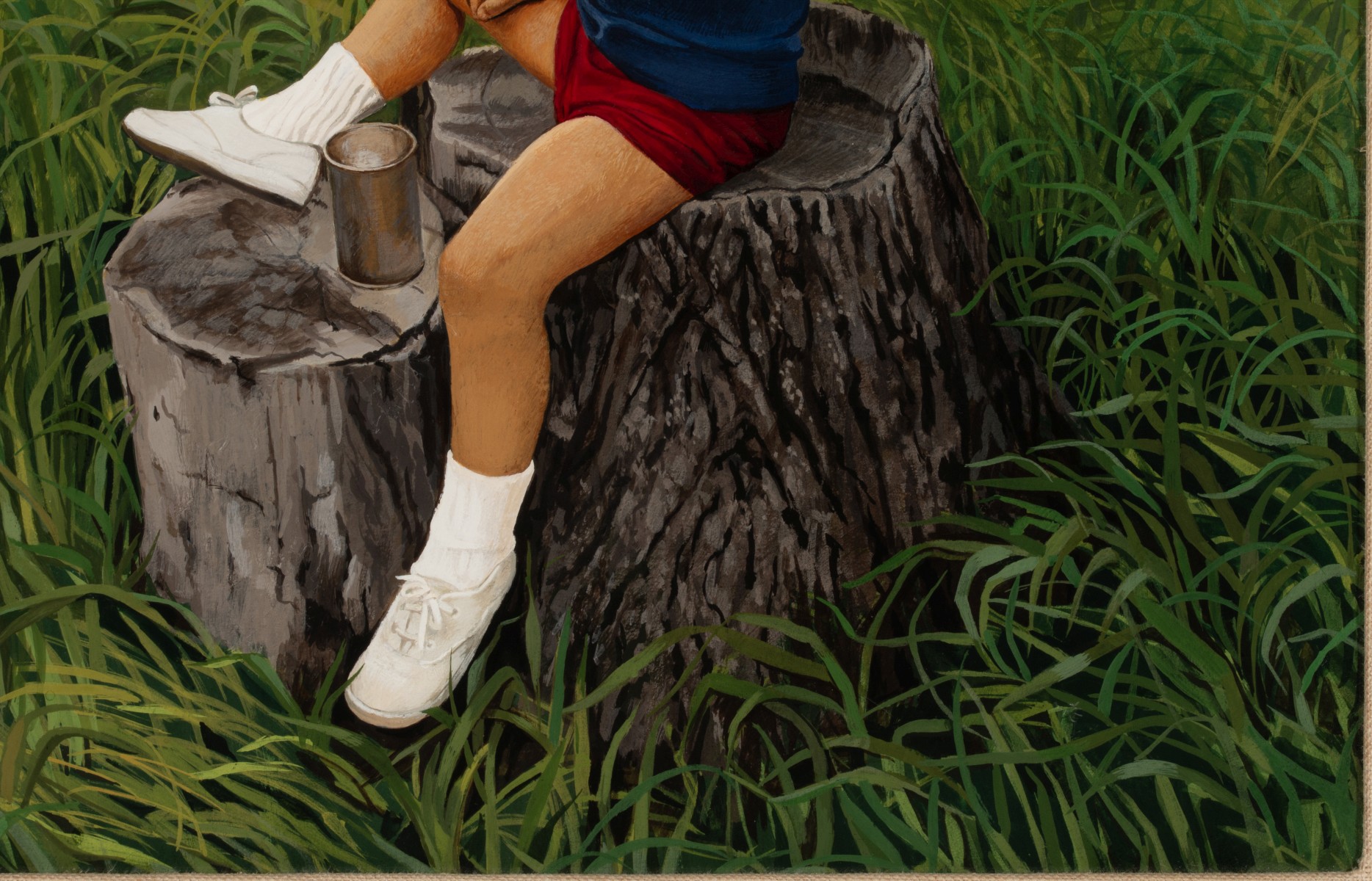 EMILY DUBOWSKI (B. 1939) CASEIN ON ARTIST'S BOARD
