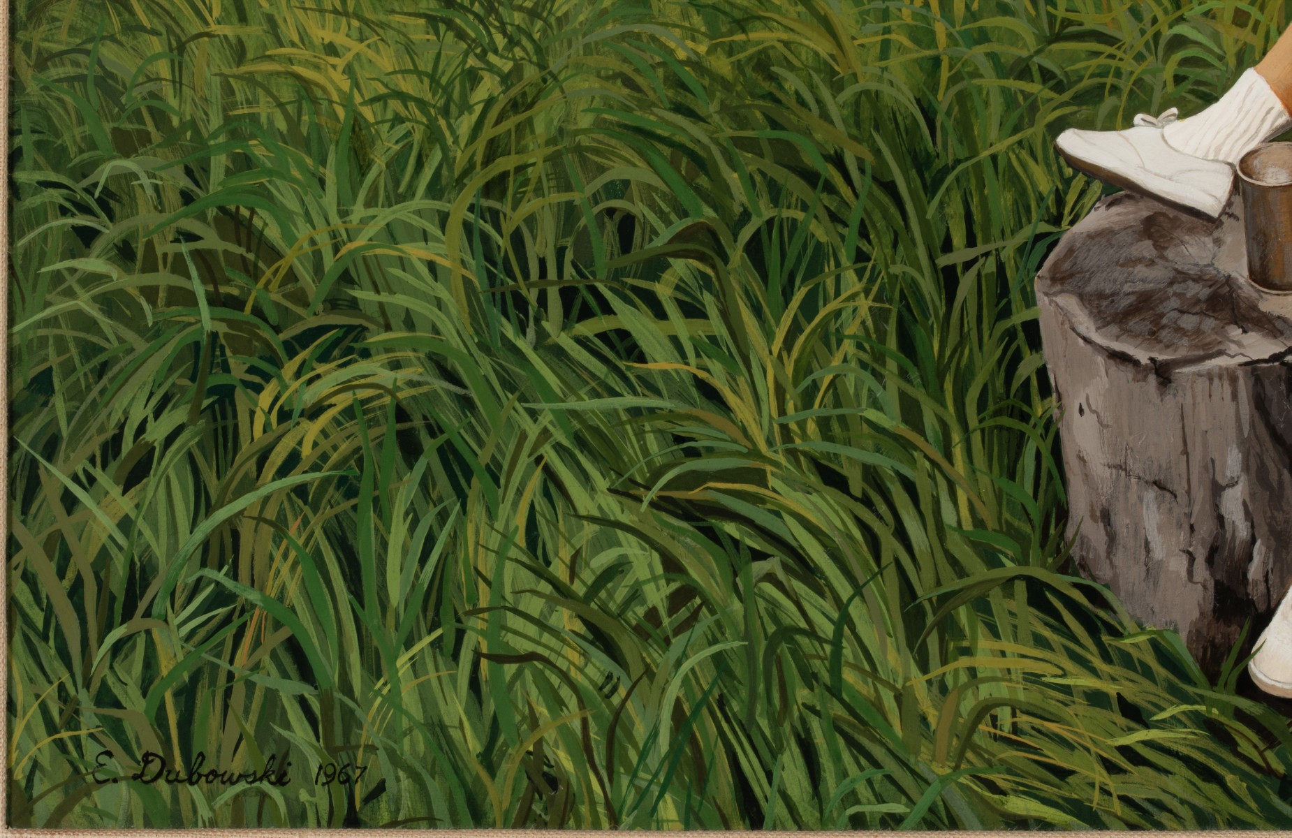 EMILY DUBOWSKI (B. 1939) CASEIN ON ARTIST'S BOARD