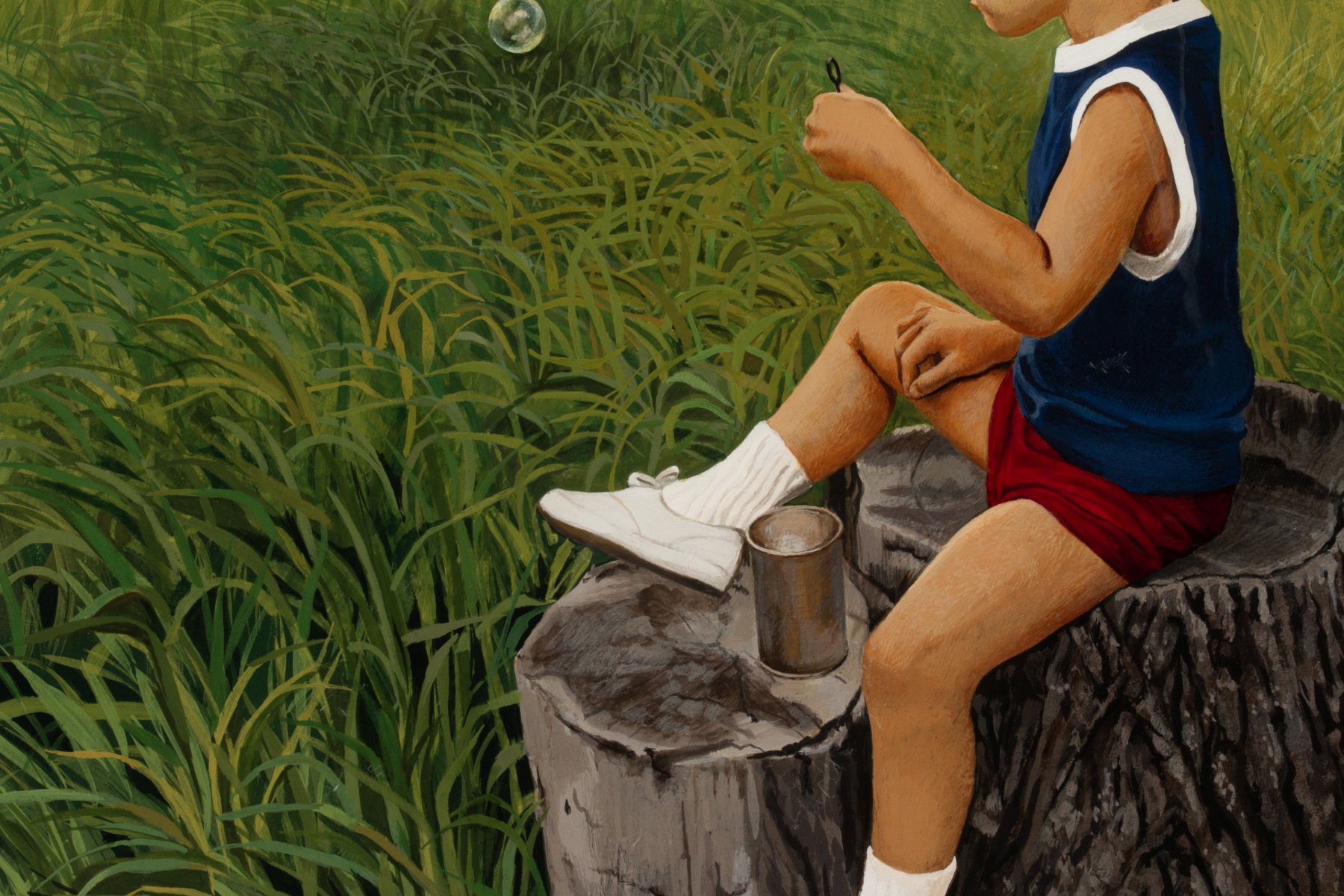 EMILY DUBOWSKI (B. 1939) CASEIN ON ARTIST'S BOARD