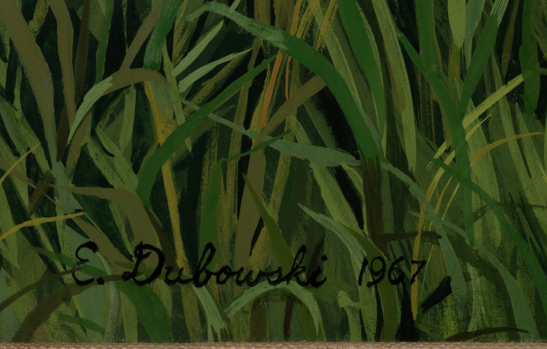 EMILY DUBOWSKI (B. 1939) CASEIN ON ARTIST'S BOARD