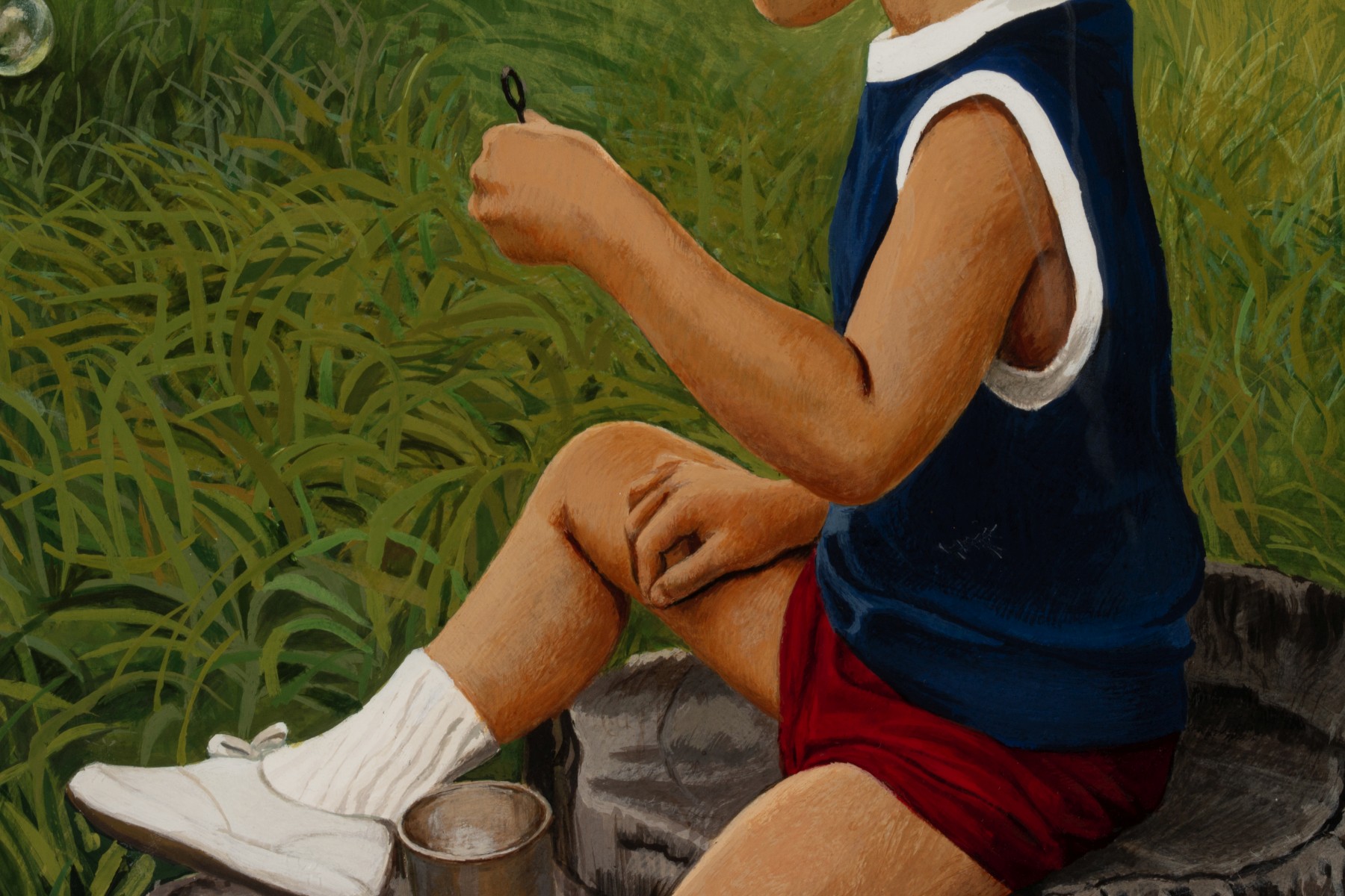 EMILY DUBOWSKI (B. 1939) CASEIN ON ARTIST'S BOARD