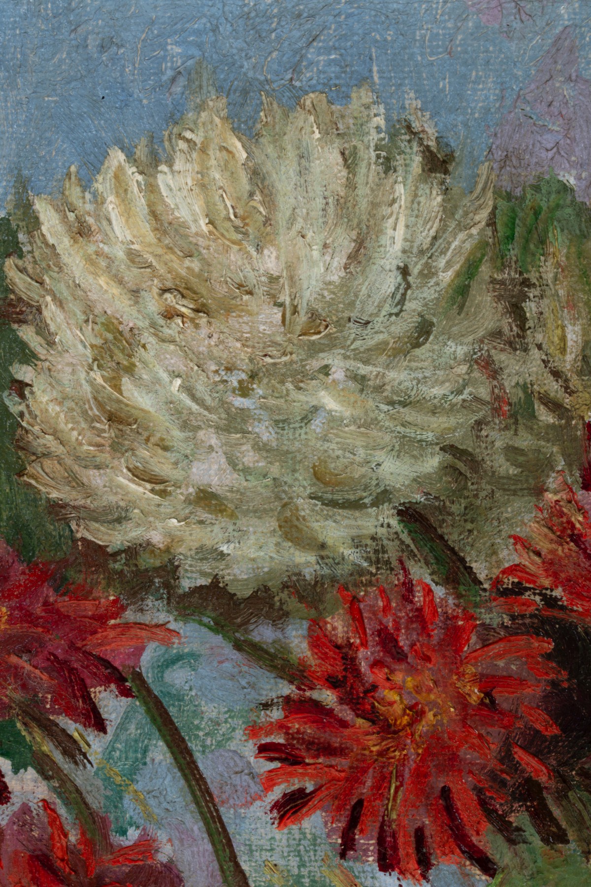 CARL KRAFFT (1884-1938) OIL ON CANVAS BOARD