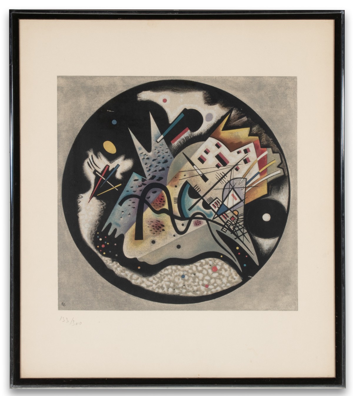 WASSILY KANDINSKY(1866-1944) LIMITED LITHOGRAPH C. 1960
