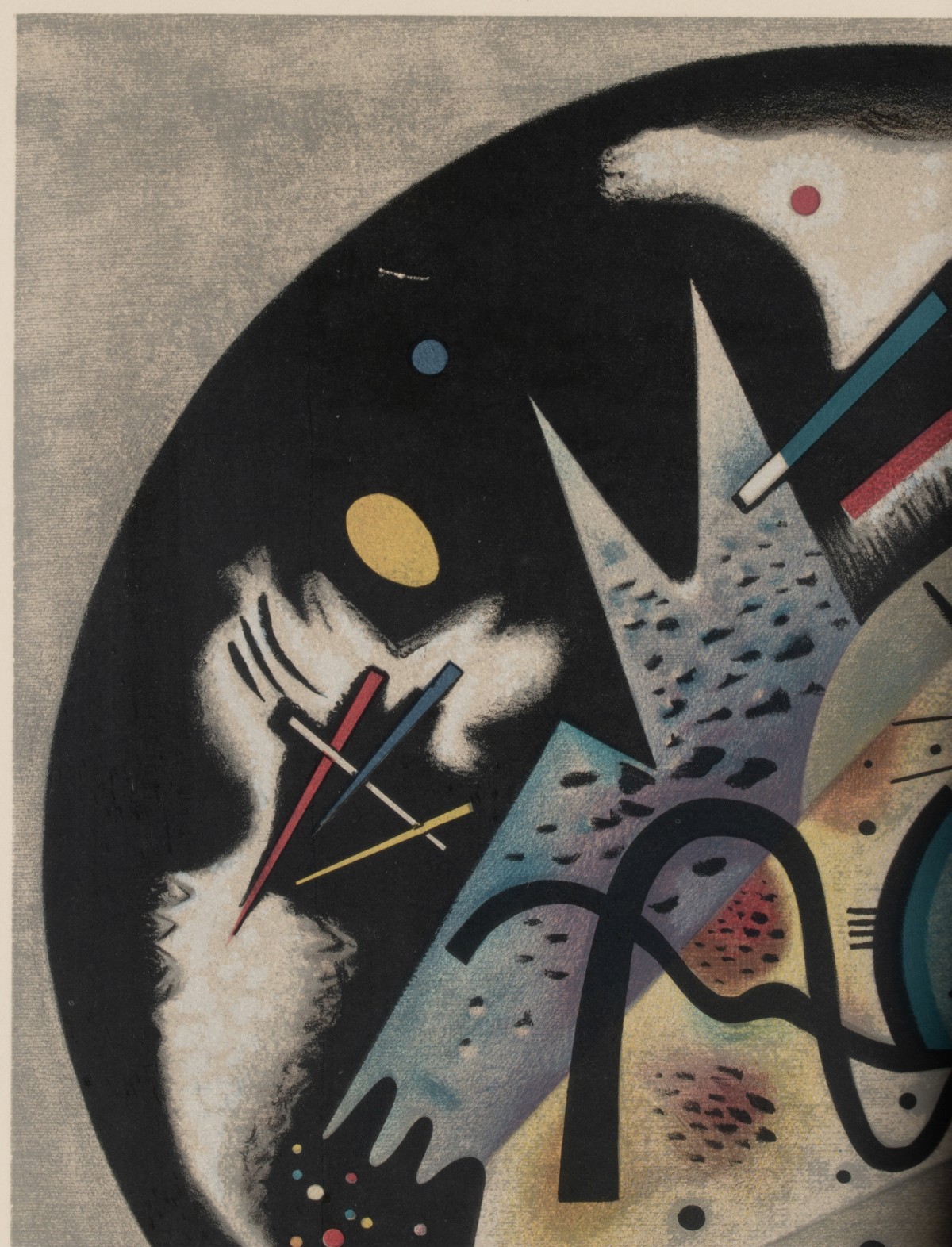 WASSILY KANDINSKY(1866-1944) LIMITED LITHOGRAPH C. 1960