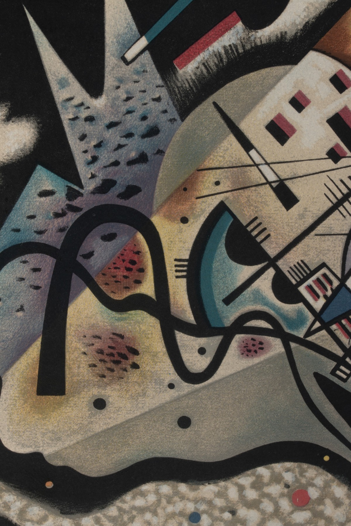 WASSILY KANDINSKY(1866-1944) LIMITED LITHOGRAPH C. 1960