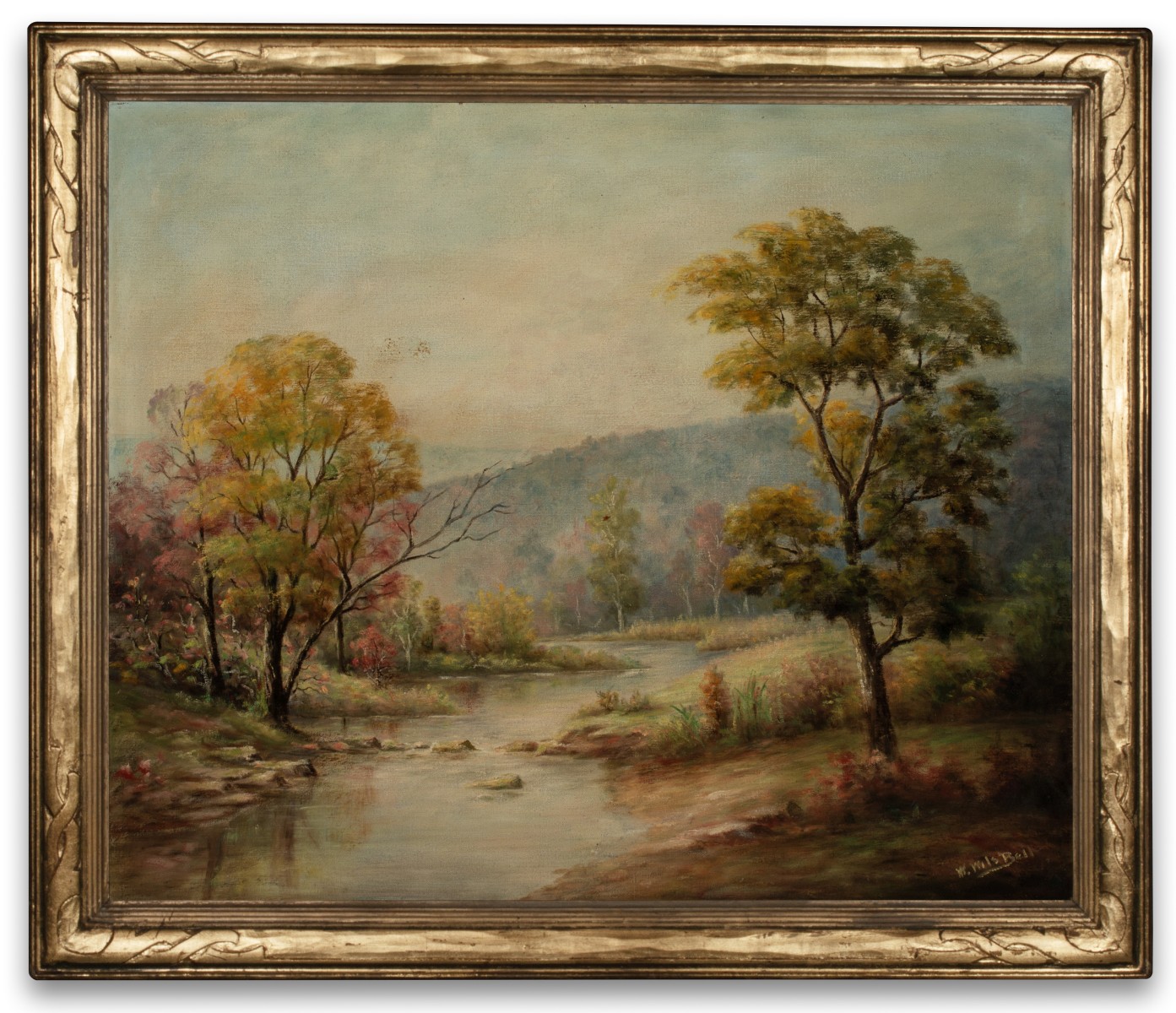 WILLIAM BELL (KANSAS 1864-1953) HILLS AND LANDSCAPE