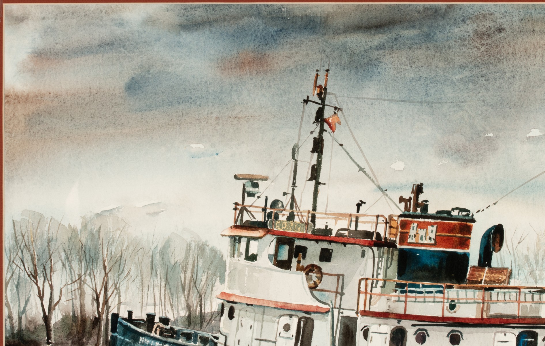 KLAUS KUNTSCHER (B. 1939) WATERCOLOR