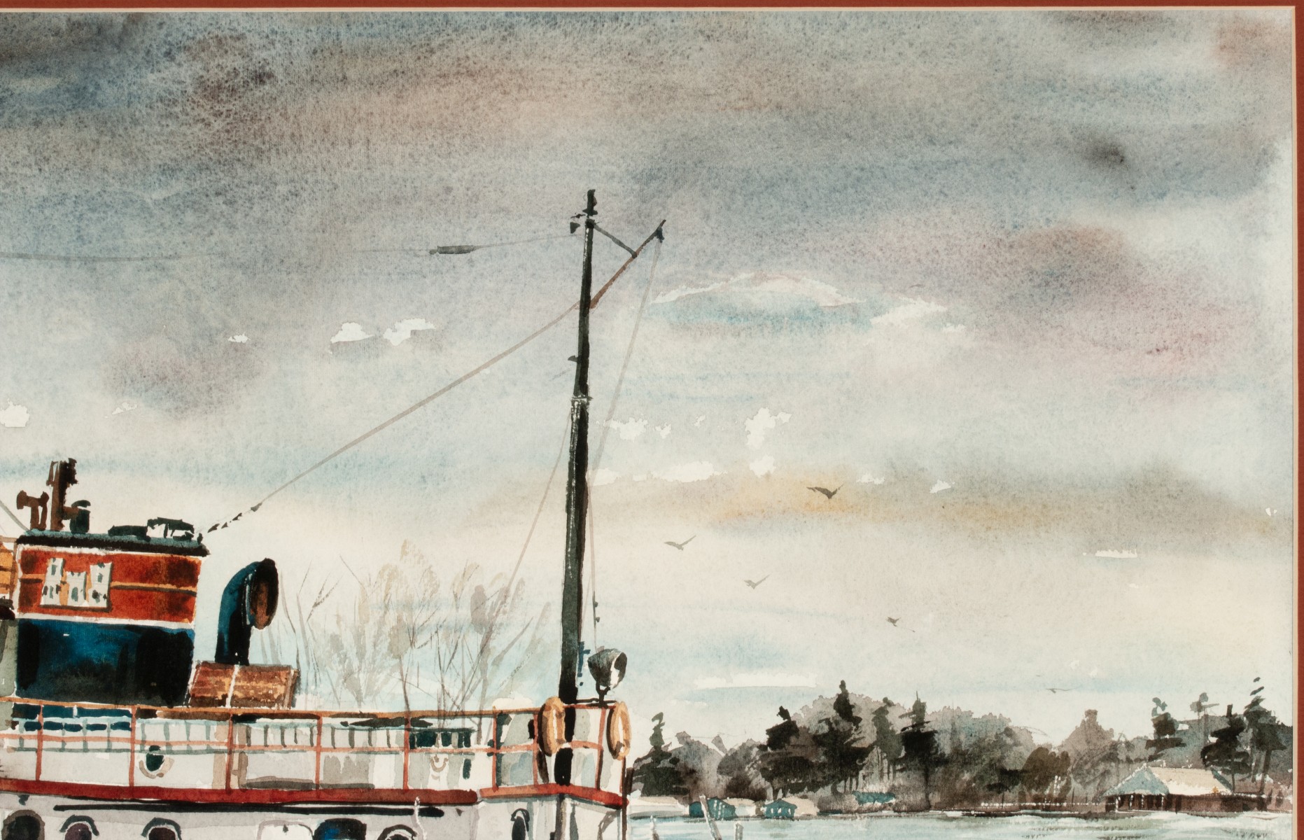 KLAUS KUNTSCHER (B. 1939) WATERCOLOR