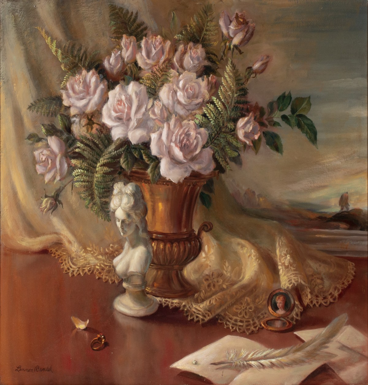 LENNON BANDEL (1906-2004) OIL ON CANVAS