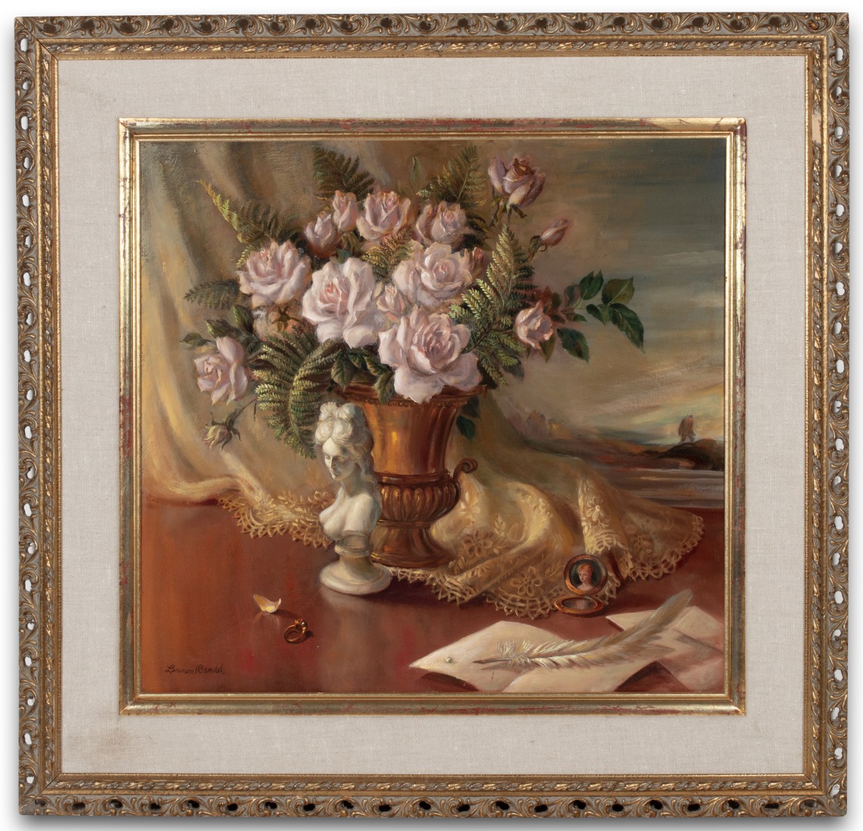 LENNON BANDEL (1906-2004) OIL ON CANVAS