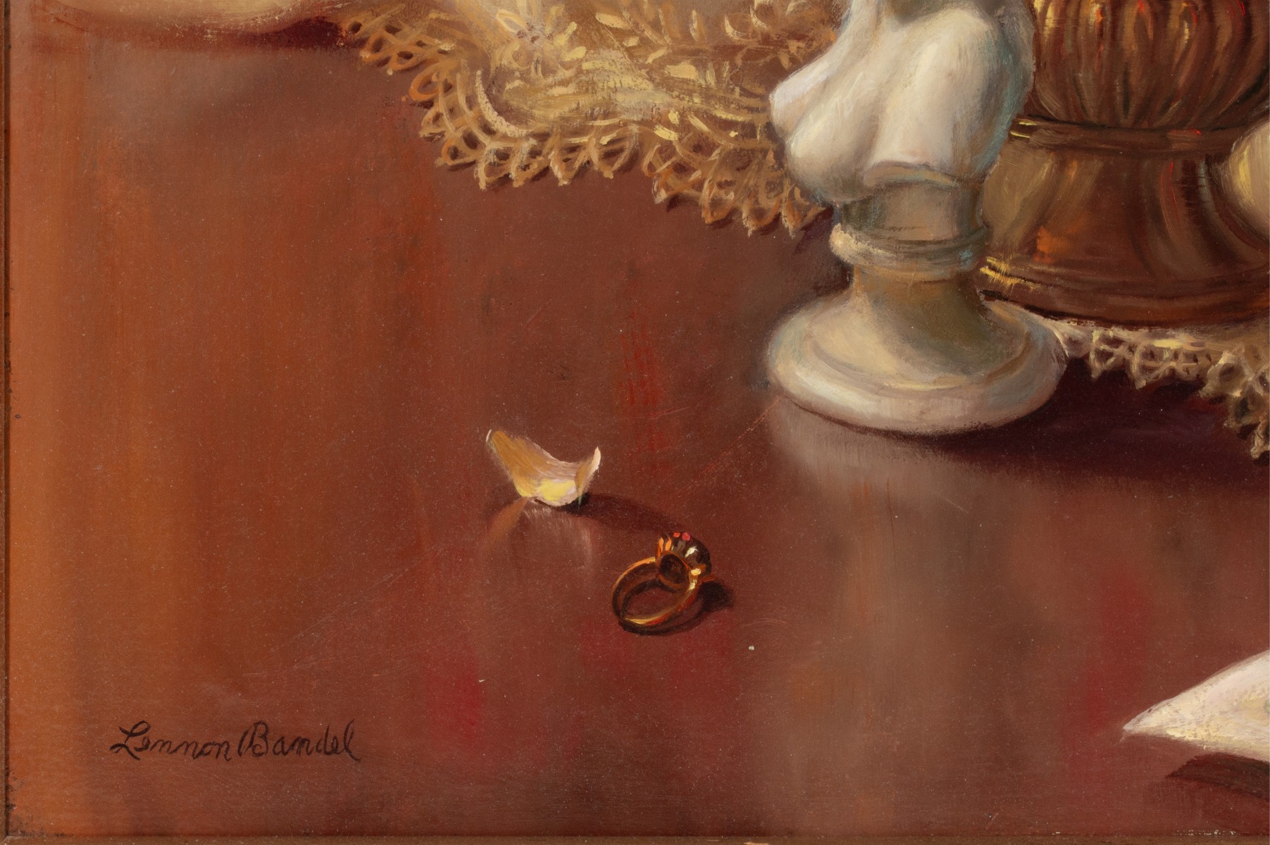 LENNON BANDEL (1906-2004) OIL ON CANVAS
