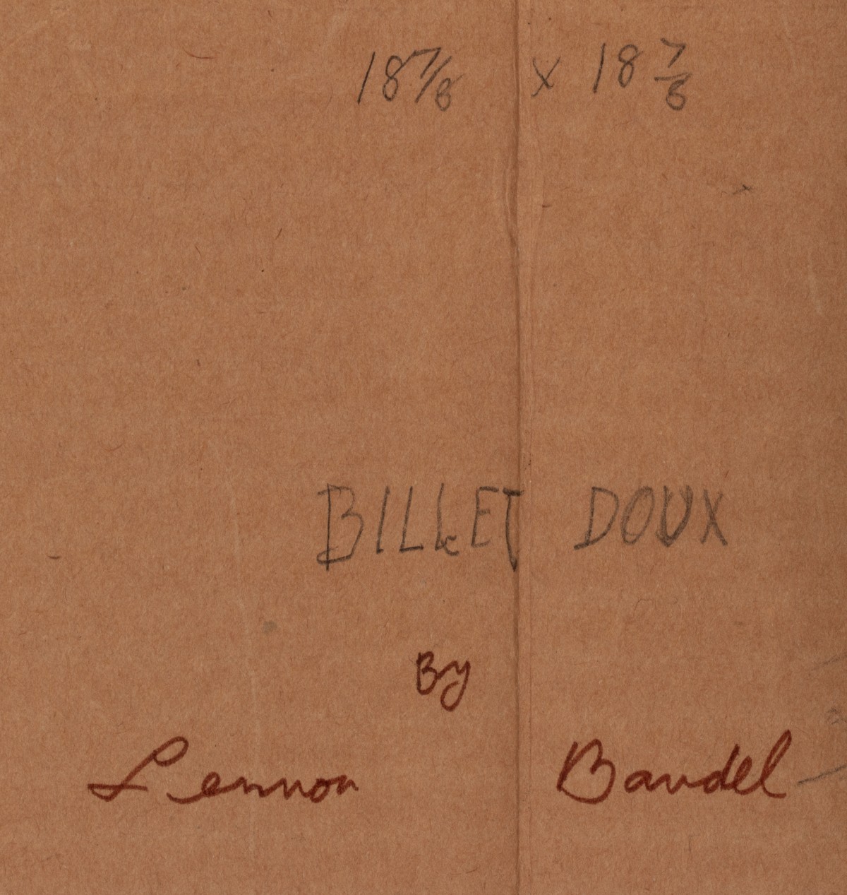 LENNON BANDEL (1906-2004) OIL ON CANVAS