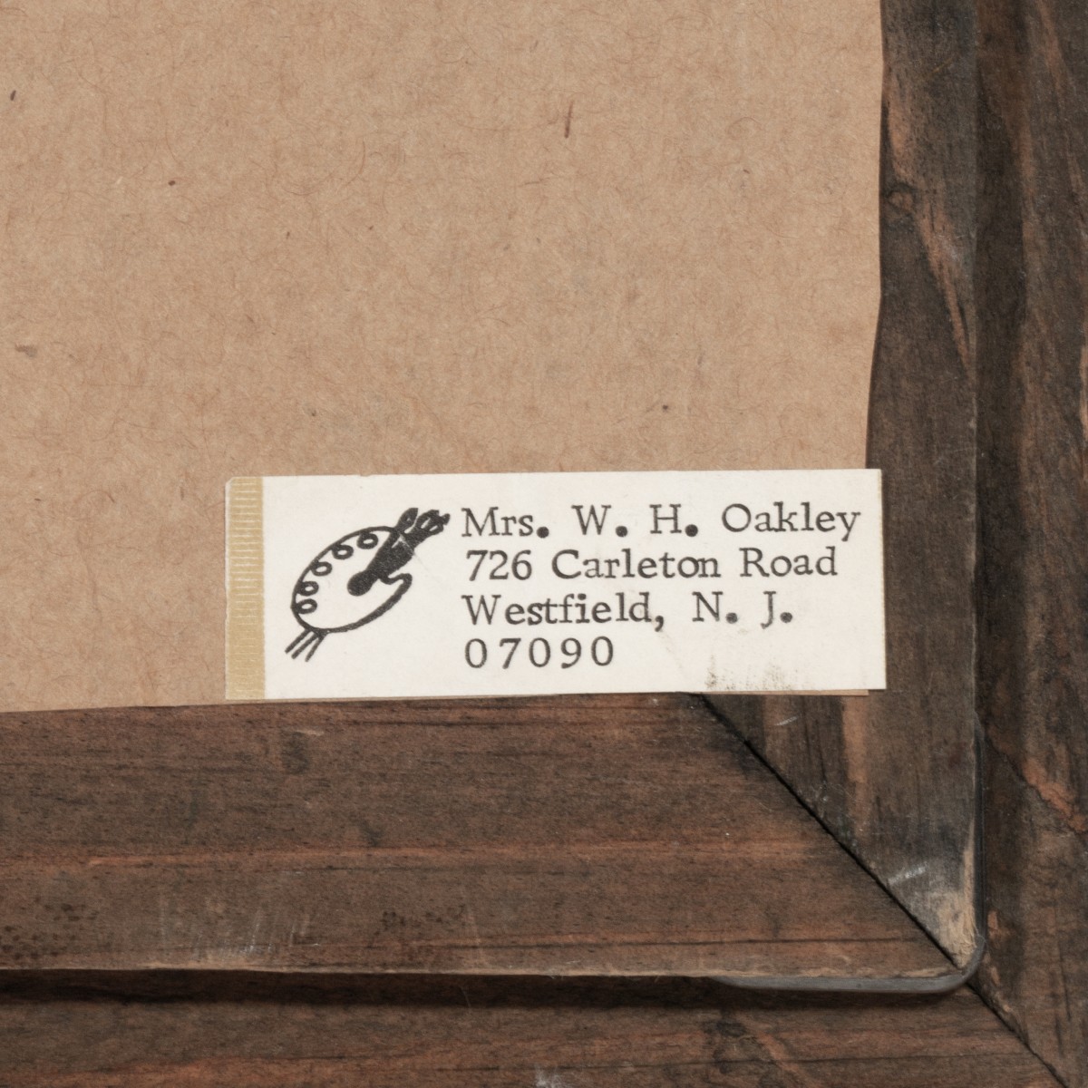 CANO OAKLEY (1897-1990) OIL ON ARTIST'S BOARD