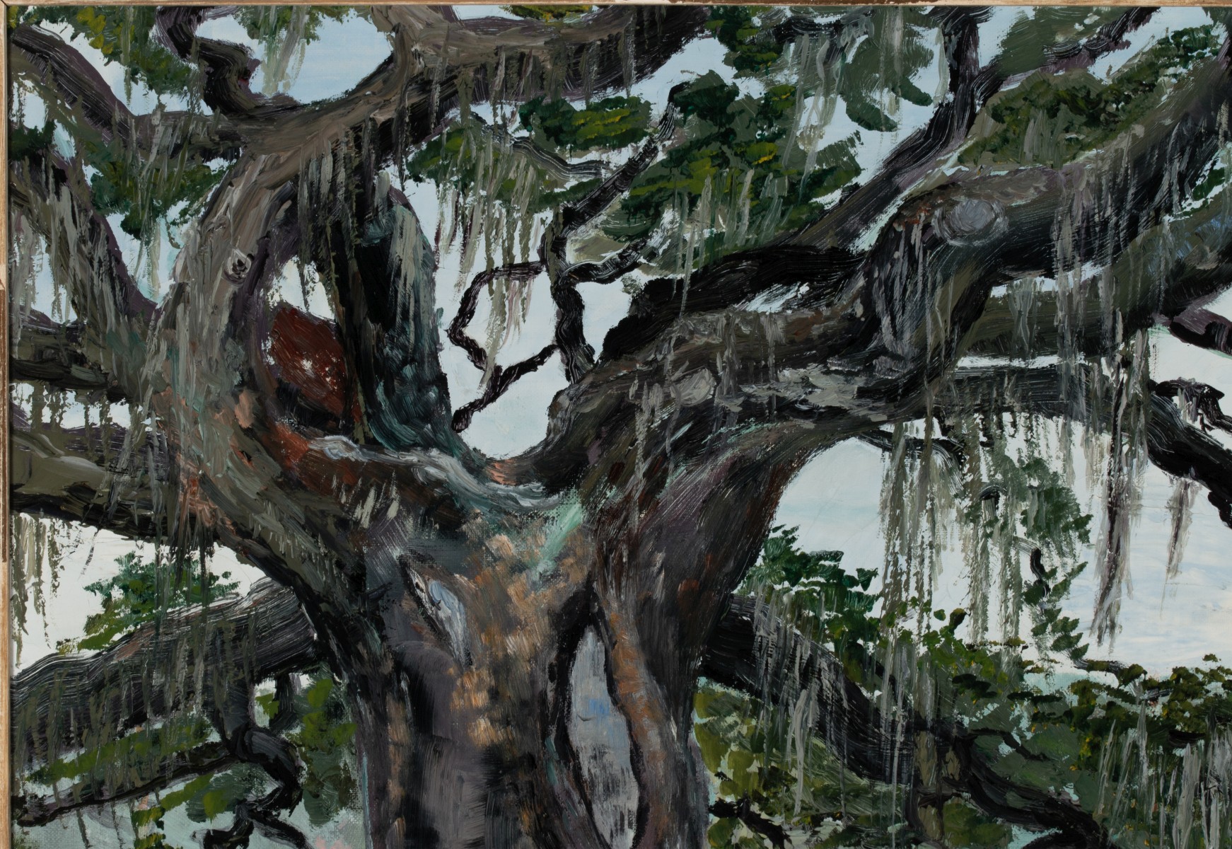 NORMA JARBOE (20TH C.) OIL ON CANVAS BOARD