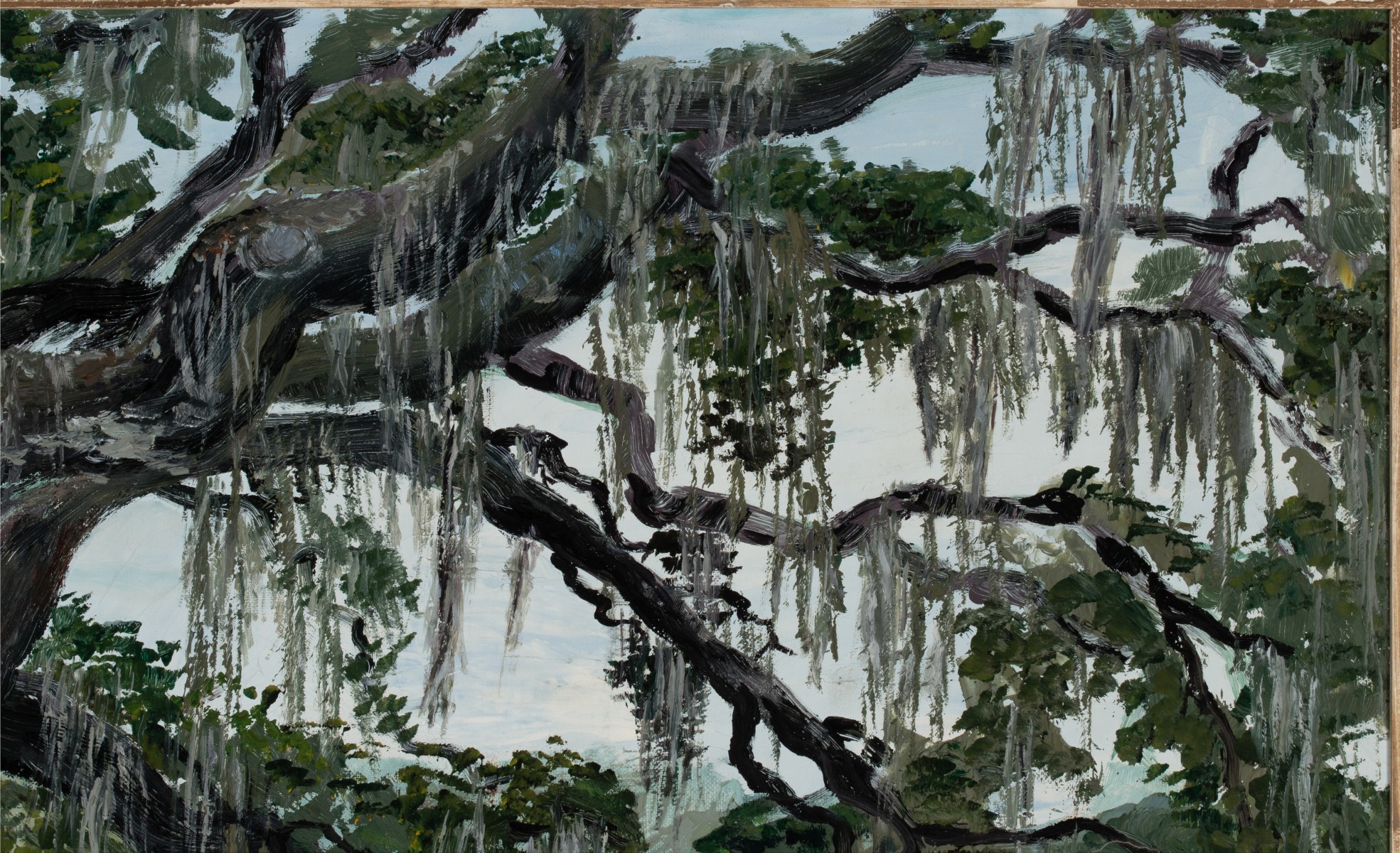 NORMA JARBOE (20TH C.) OIL ON CANVAS BOARD