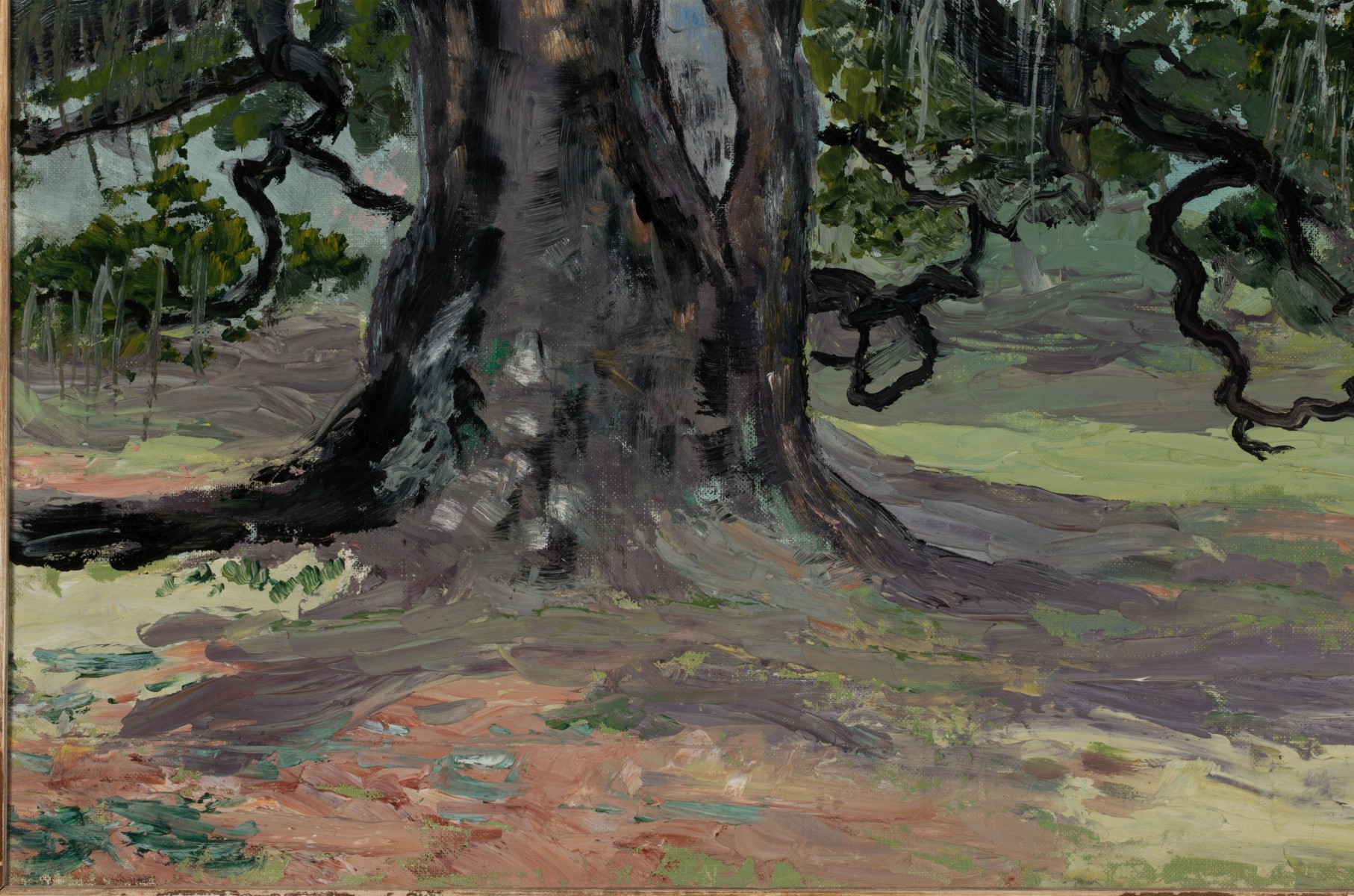 NORMA JARBOE (20TH C.) OIL ON CANVAS BOARD