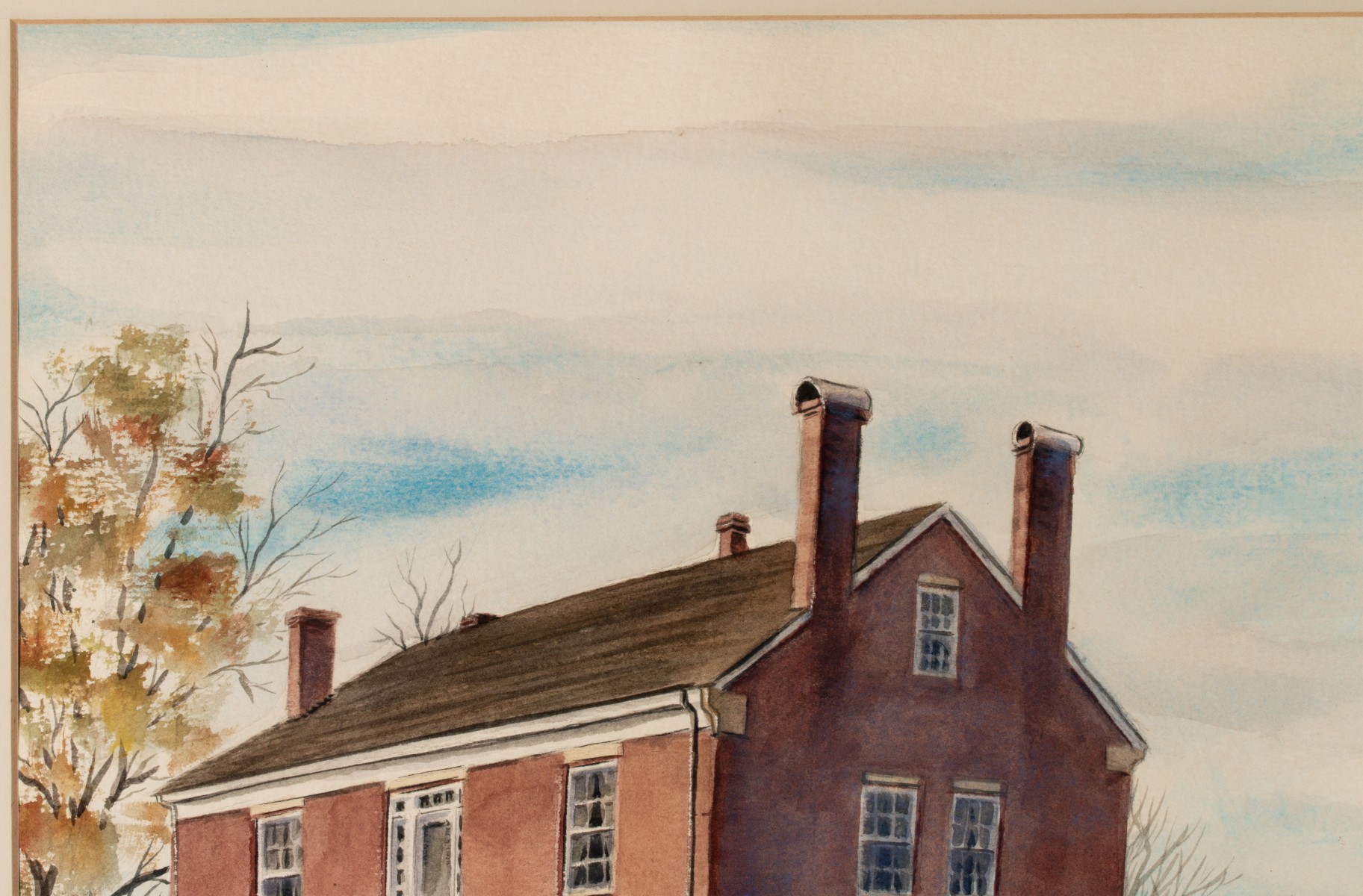 FRANK STEINMAN (MISSOURI 1914-1986) WATERCOLOR