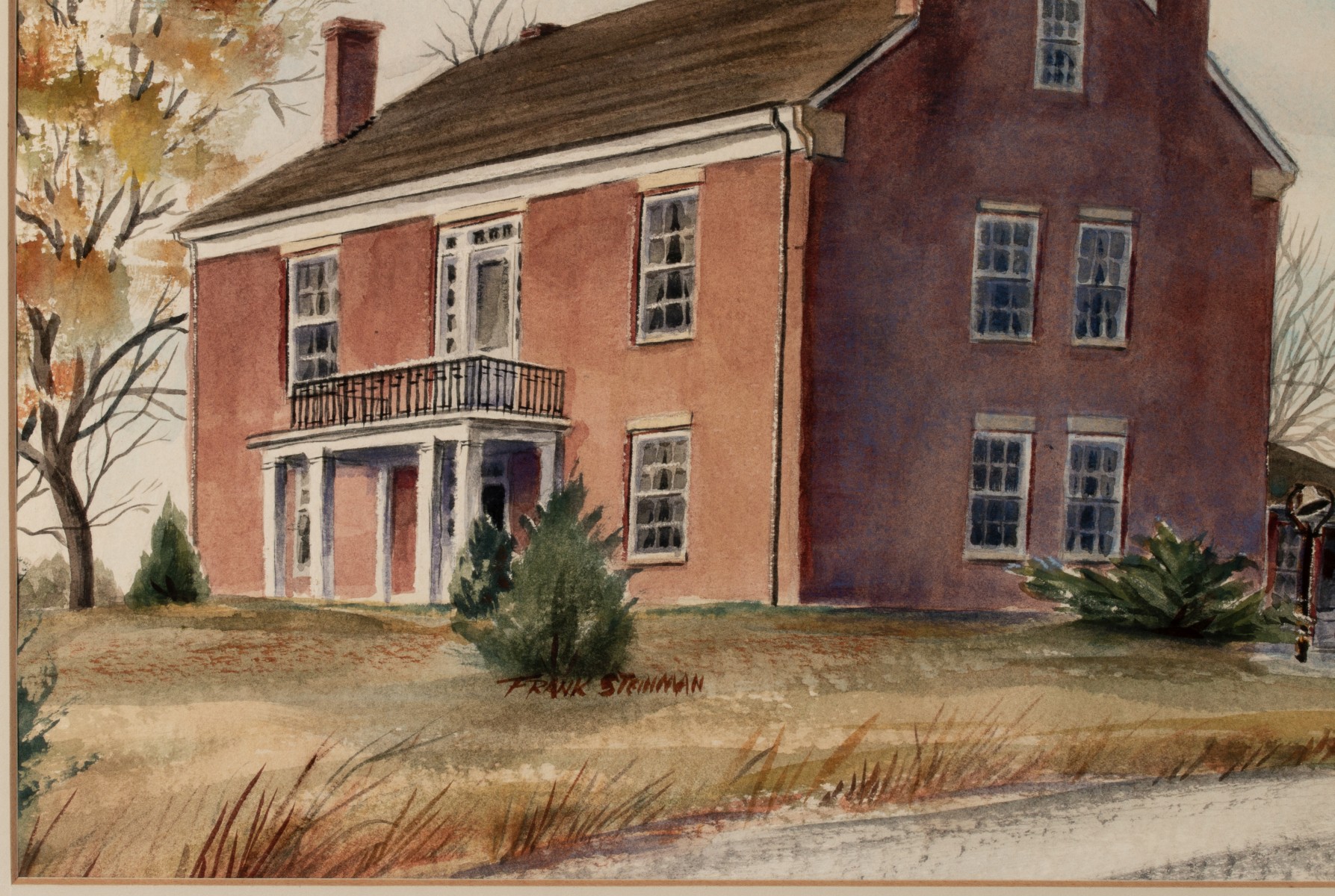 FRANK STEINMAN (MISSOURI 1914-1986) WATERCOLOR