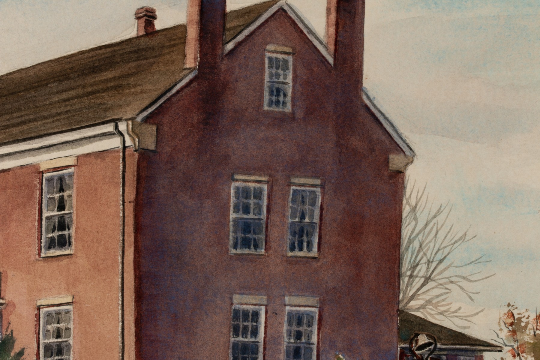 FRANK STEINMAN (MISSOURI 1914-1986) WATERCOLOR