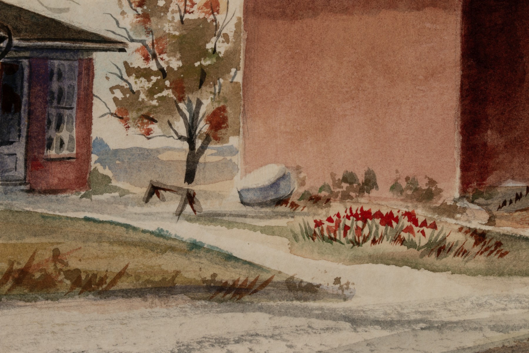 FRANK STEINMAN (MISSOURI 1914-1986) WATERCOLOR