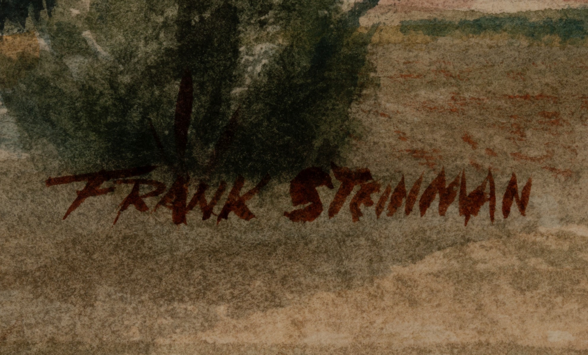 FRANK STEINMAN (MISSOURI 1914-1986) WATERCOLOR