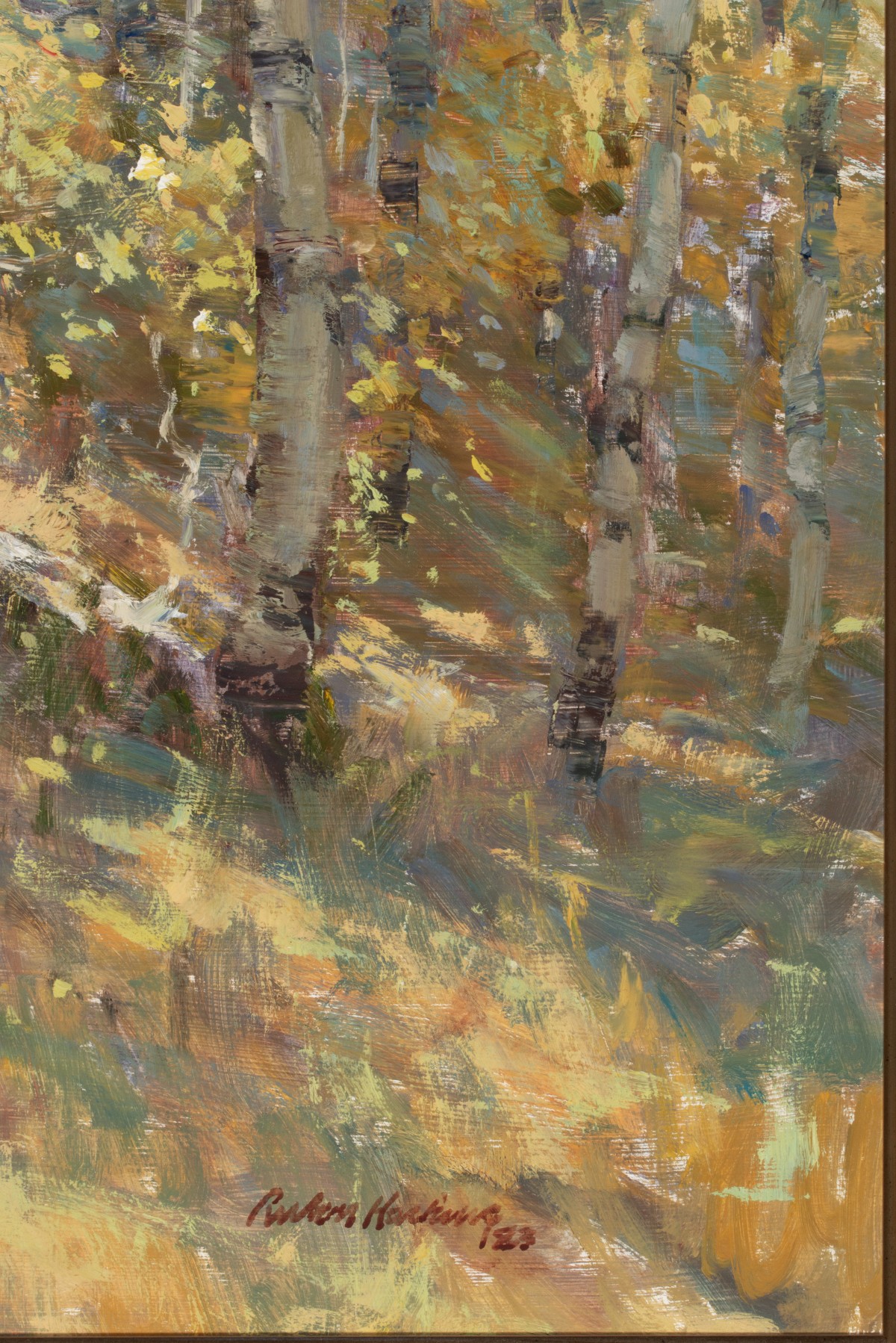 RULON HACKING (Born 1950) TAOS LANDSCAPE