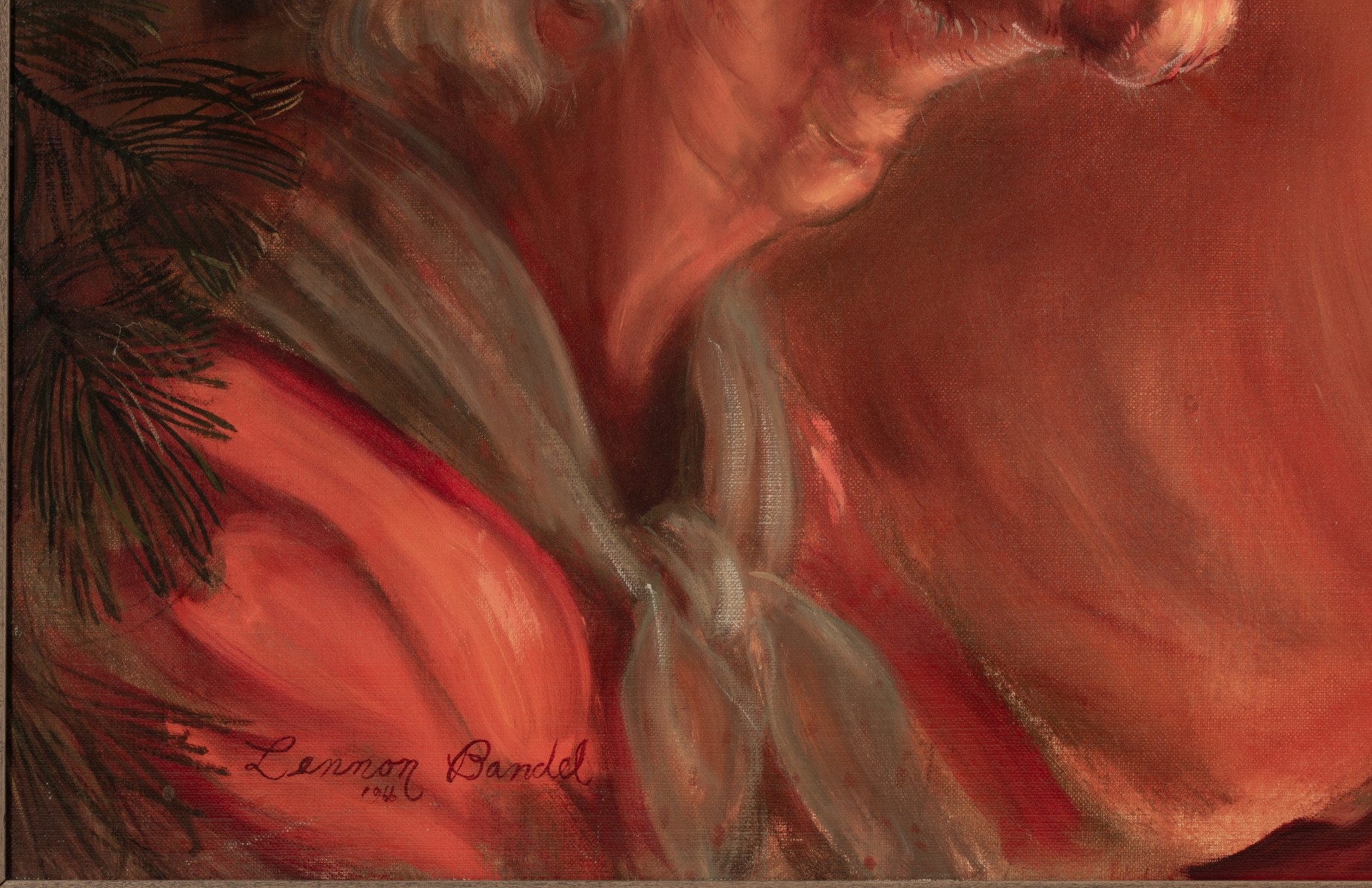 LENNON BANDEL (1906-2004) OIL ON CANVAS BOARD