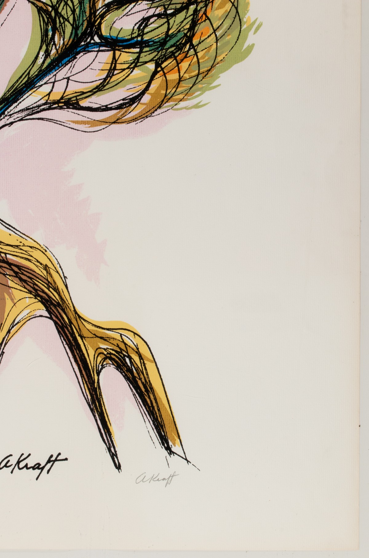 ARTHUR KRAFT (1922-1977) THREE WORKS ON PAPER