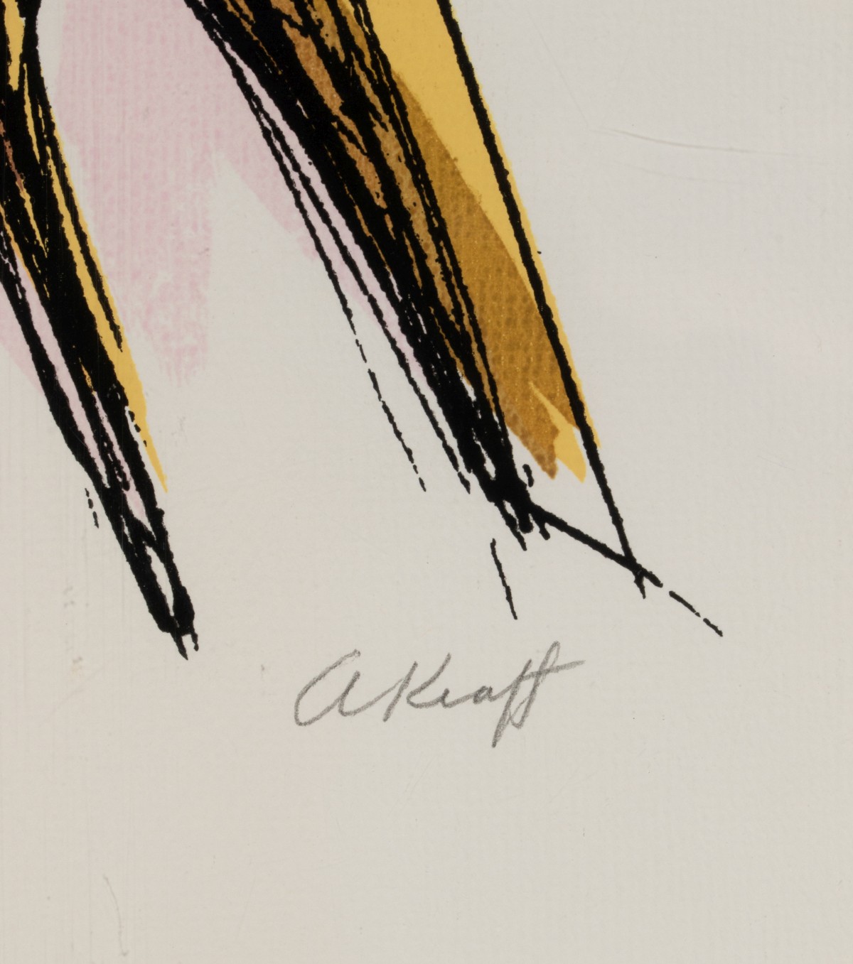 ARTHUR KRAFT (1922-1977) THREE WORKS ON PAPER