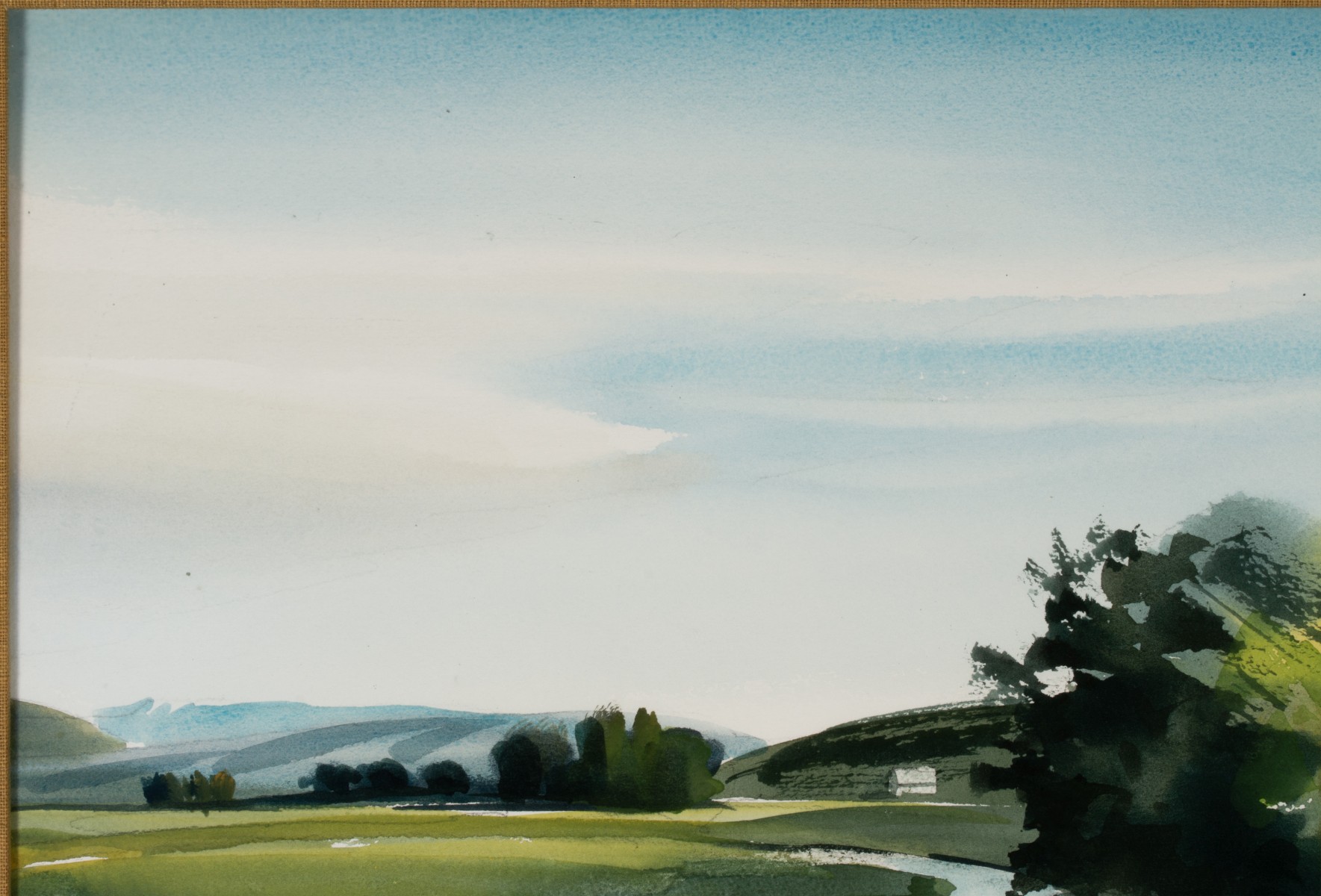 JAMES R. HAMIL (1937-2022) WATERCOLORS (2)