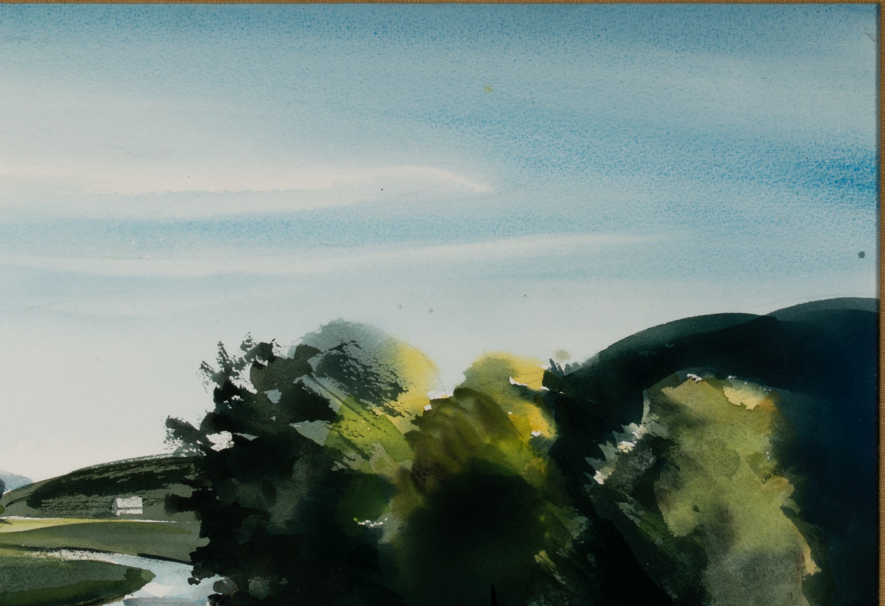JAMES R. HAMIL (1937-2022) WATERCOLORS (2)
