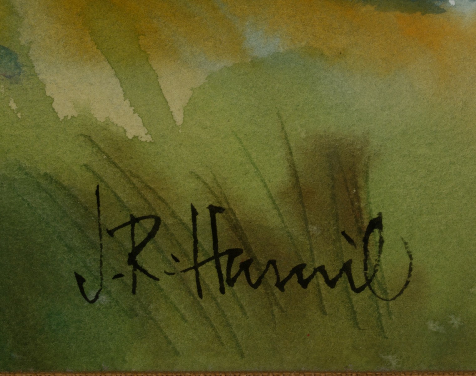 JAMES R. HAMIL (1937-2022) WATERCOLORS (2)