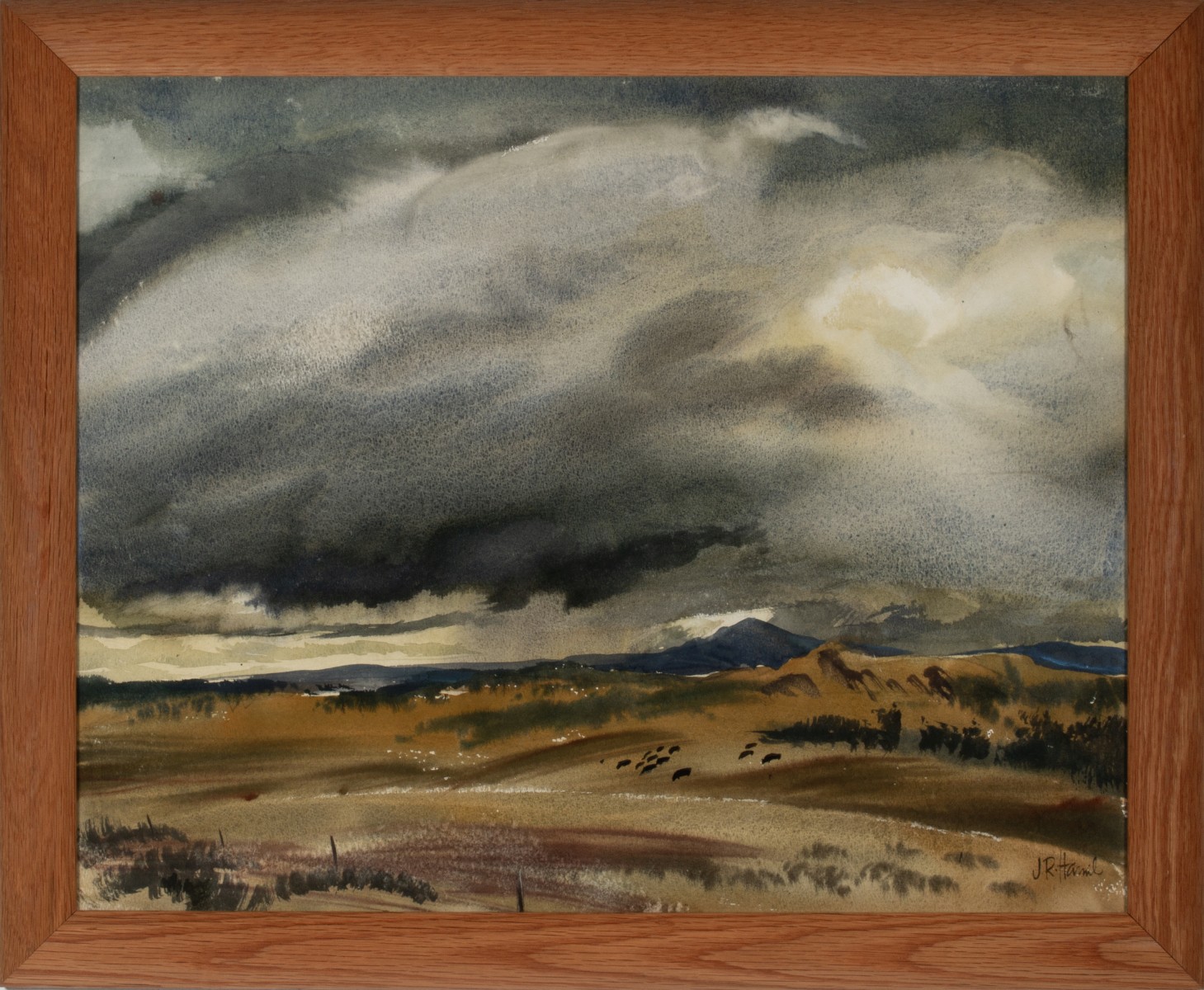 JAMES R. HAMIL (1937-2022) WATERCOLORS (2)
