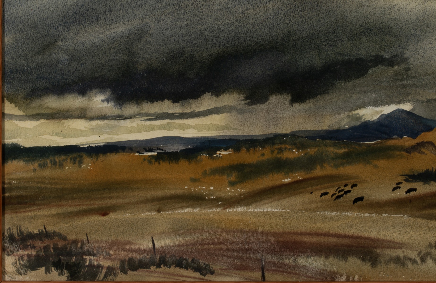 JAMES R. HAMIL (1937-2022) WATERCOLORS (2)
