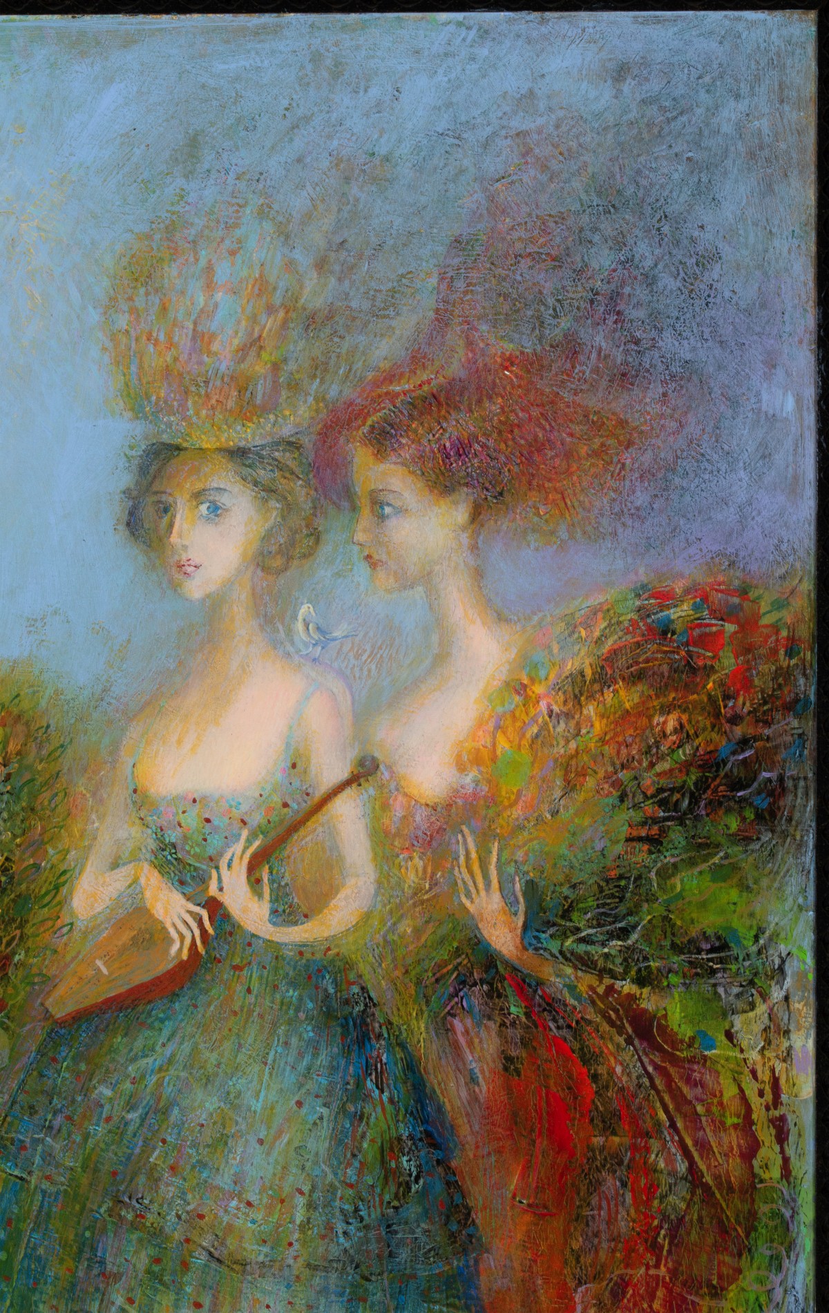 MALKHAZ DEKANOIDZE (BORN 1956) ACRYLIC ON CANVAS