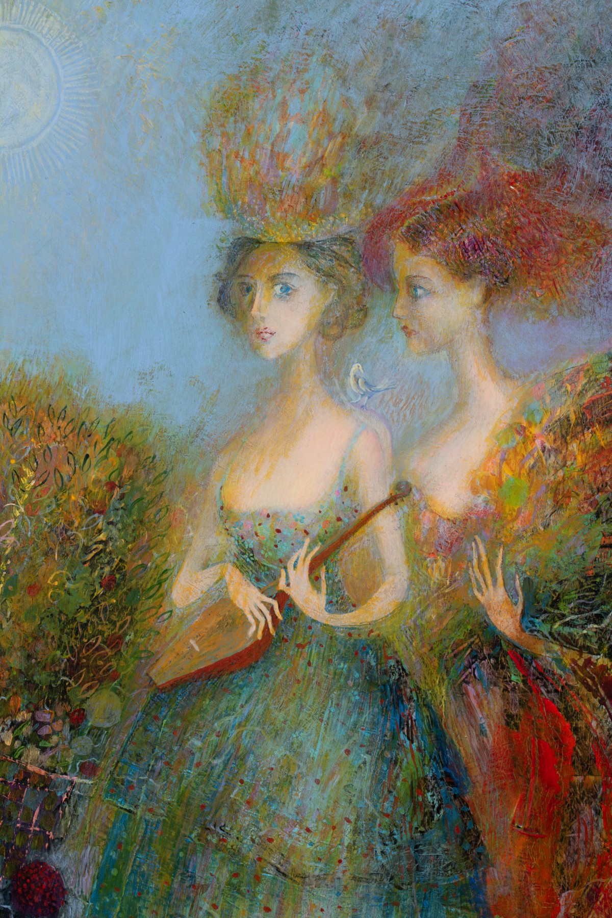 MALKHAZ DEKANOIDZE (BORN 1956) ACRYLIC ON CANVAS
