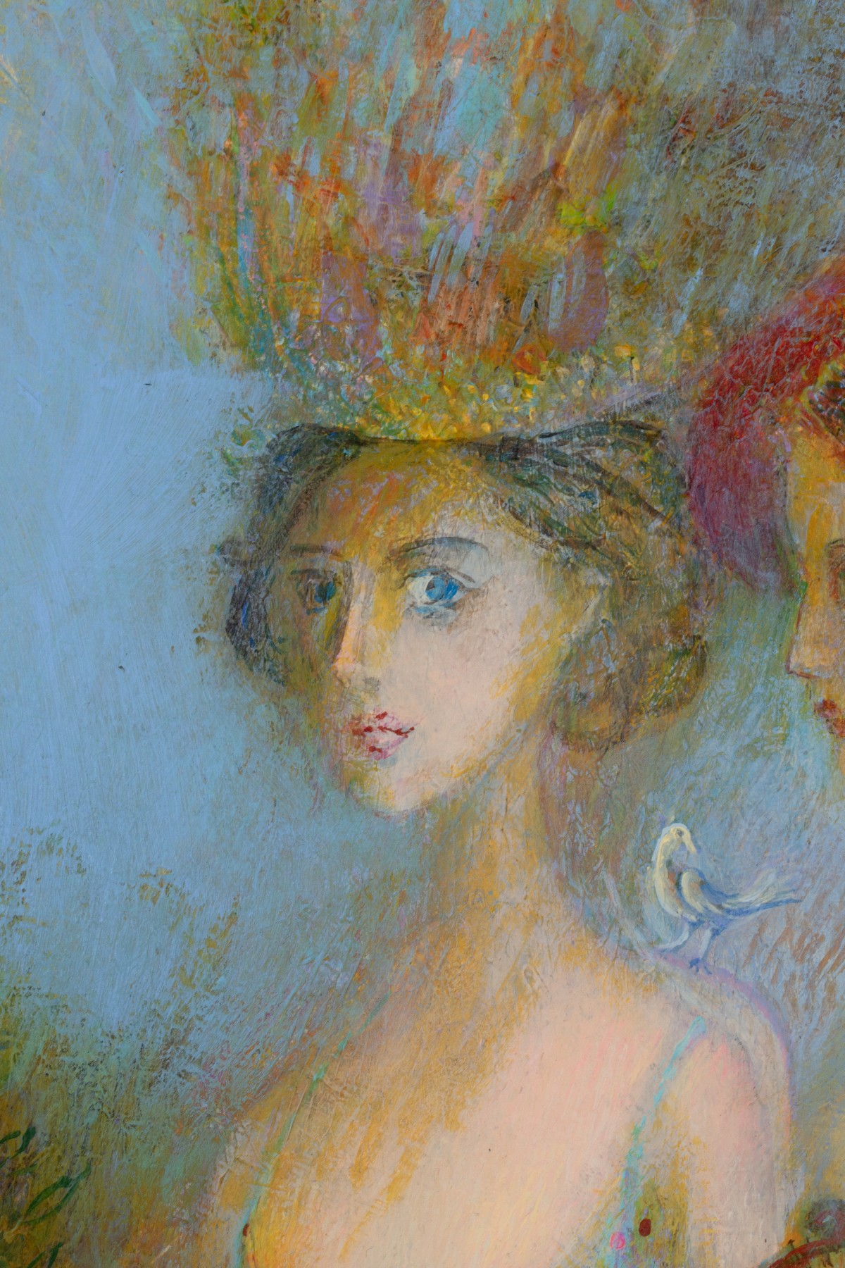 MALKHAZ DEKANOIDZE (BORN 1956) ACRYLIC ON CANVAS