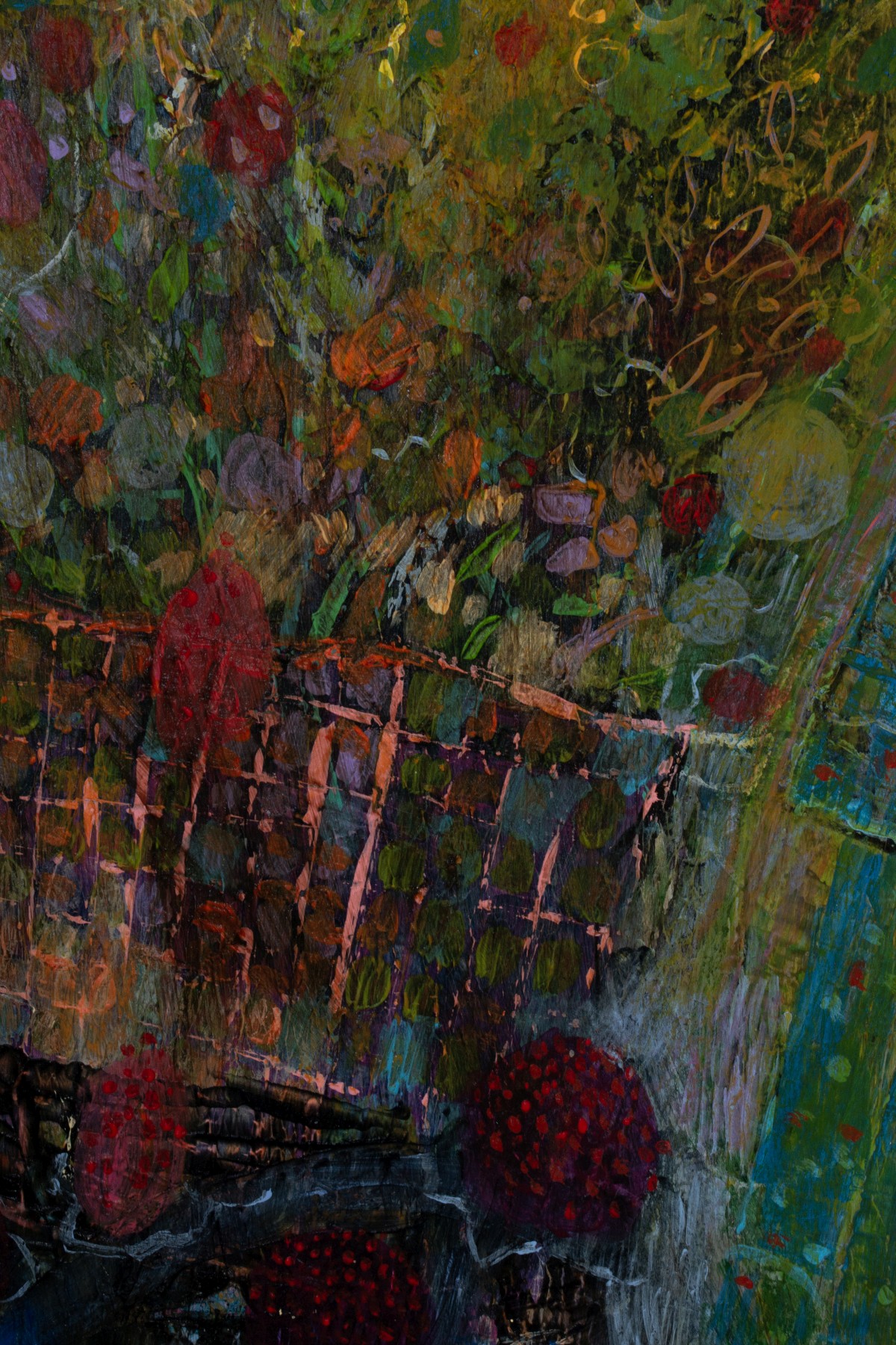 MALKHAZ DEKANOIDZE (BORN 1956) ACRYLIC ON CANVAS