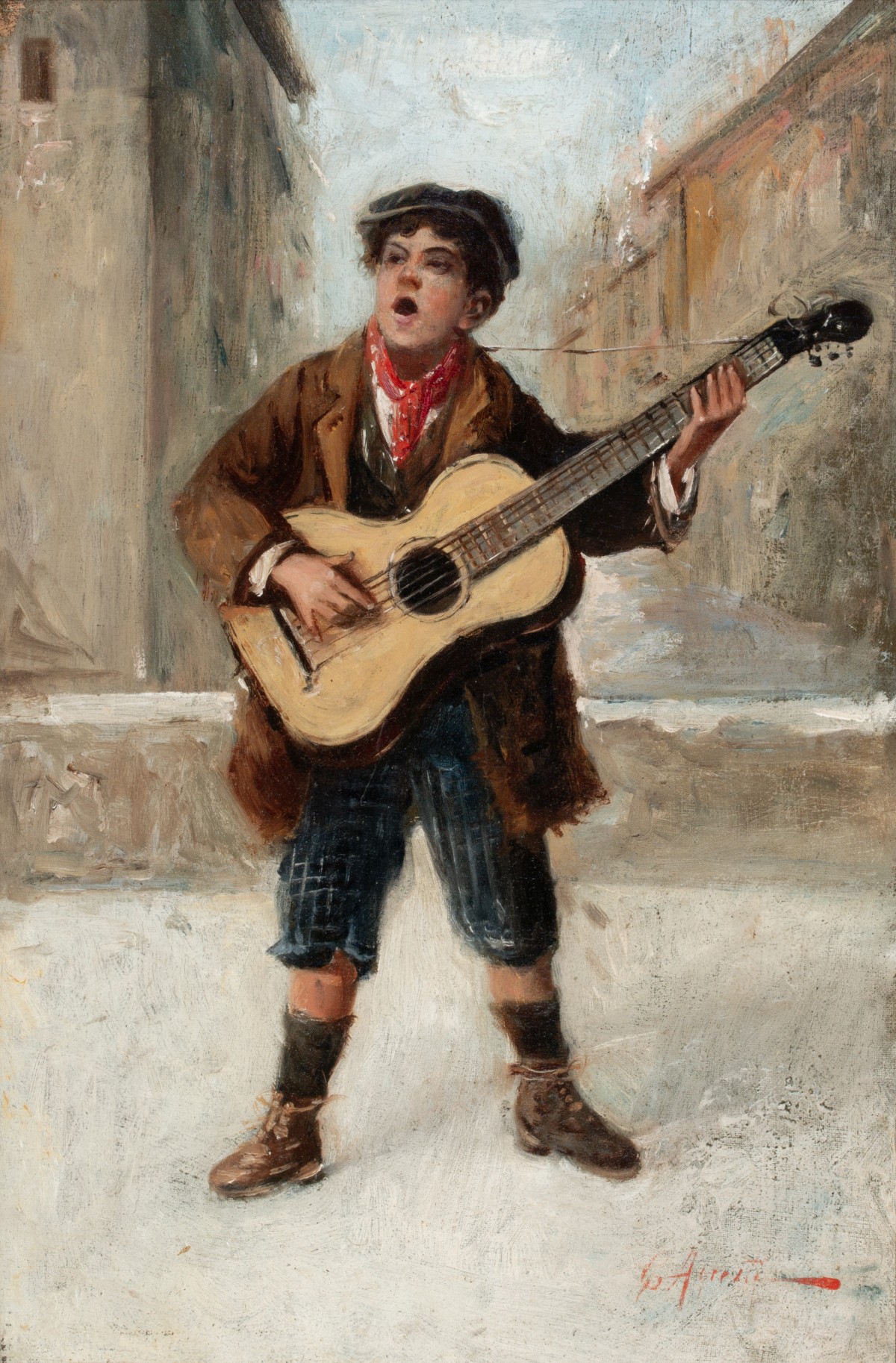 COP AGRESTI (19TH/20TH C.) ITALIAN SCHOOL OILS (2)