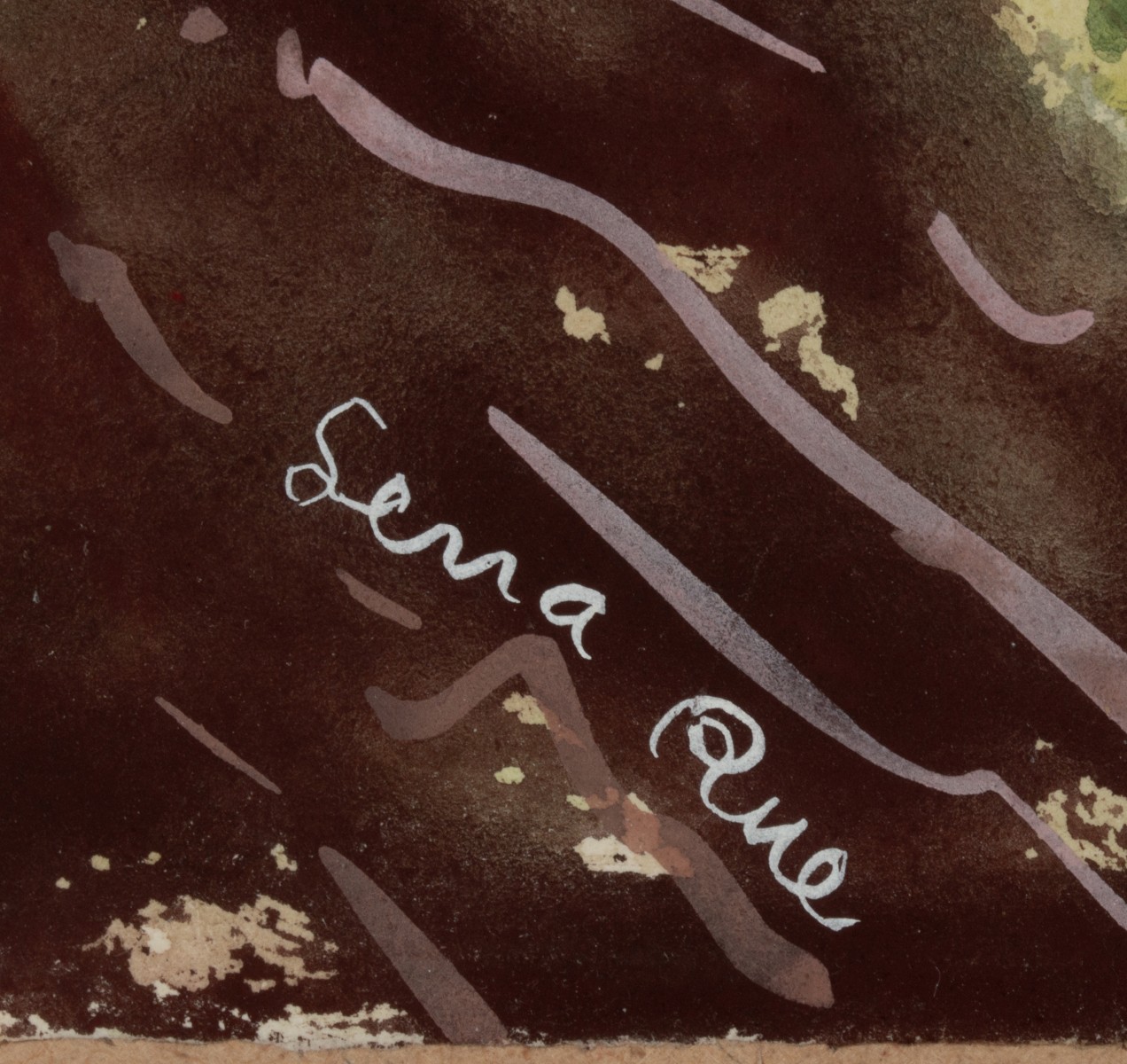 LENA RUE (1900-2000) WATERCOLORS ON PAPER (TWO WORKS)