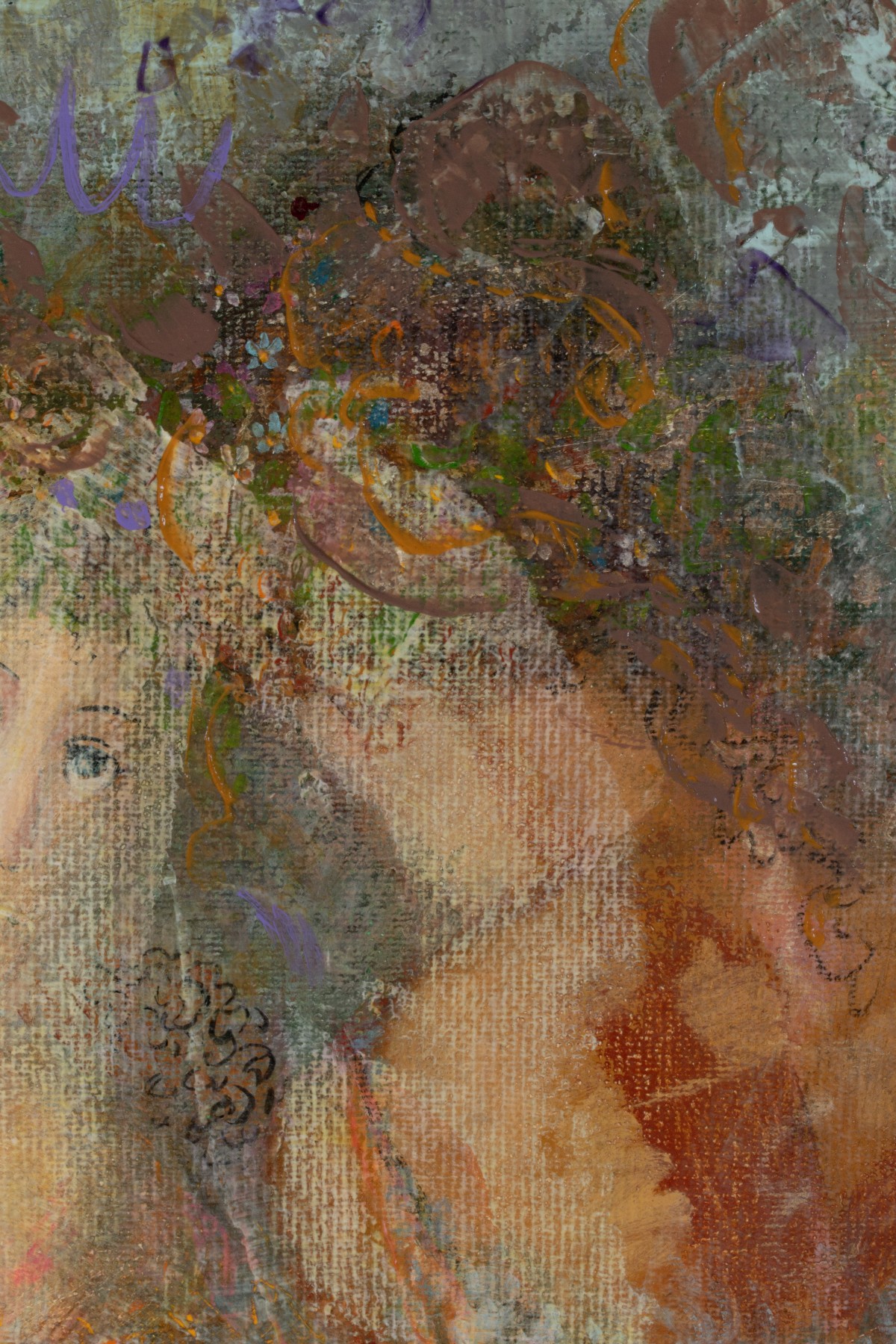 MALKHAZ DEKANOIDZE (BORN 1956) ACRYLIC ON CANVAS