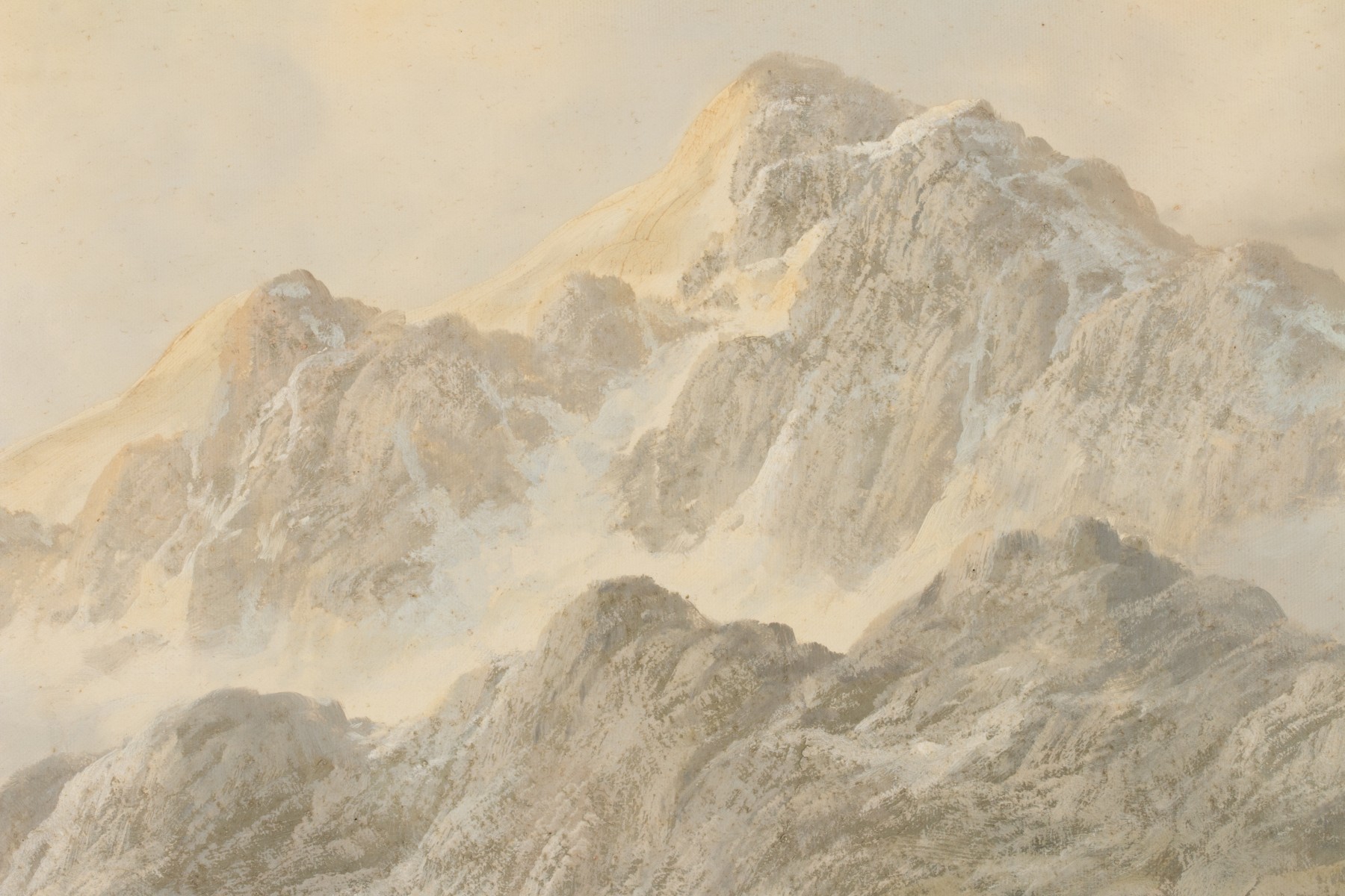 A 20TH CENTURY MOUNTAIN LANDSCAPE SIGNED E. PORTHIAN