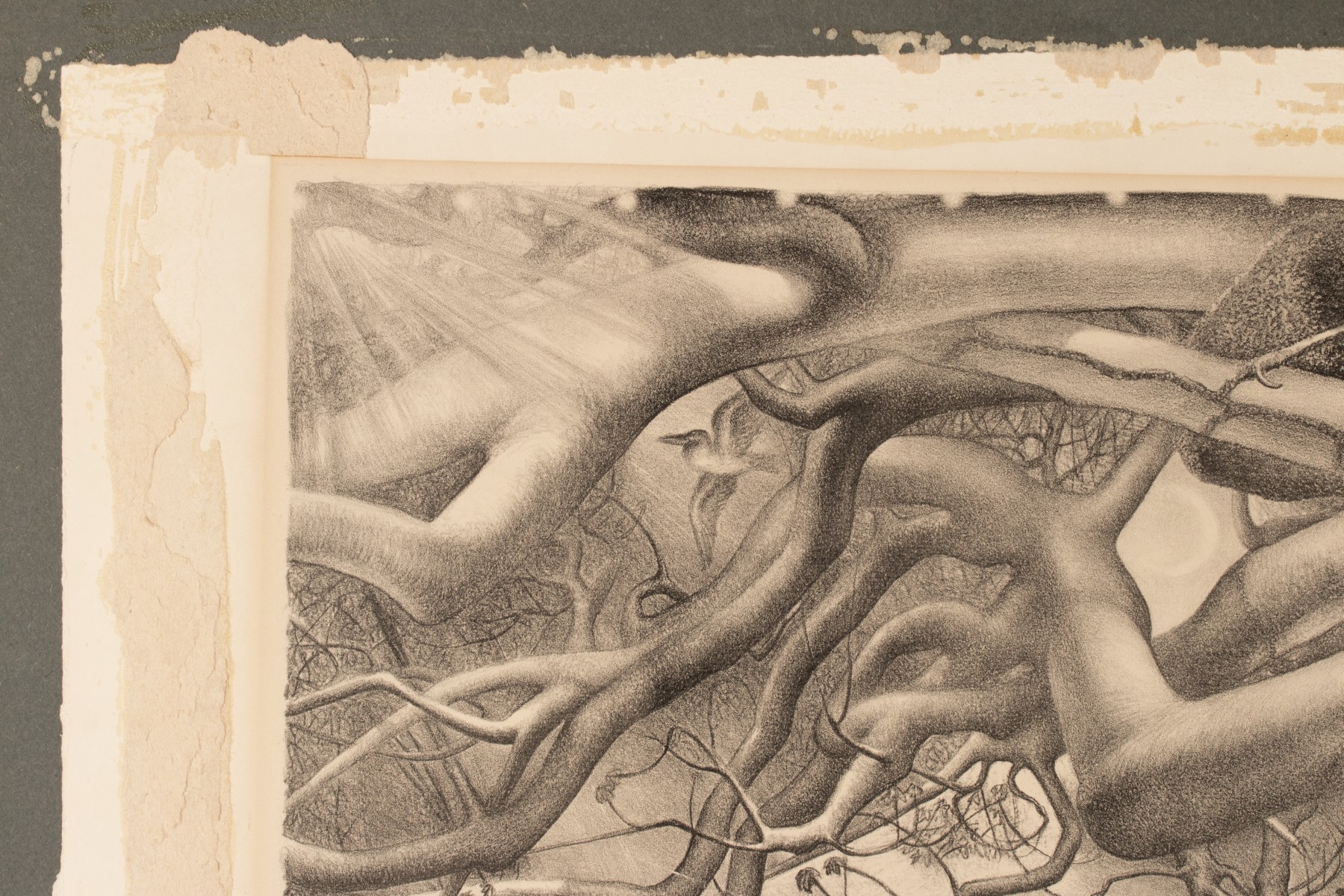 ROSS BRAUGHT (1898-1983) PENCIL SIGNED LITHOGRAPH