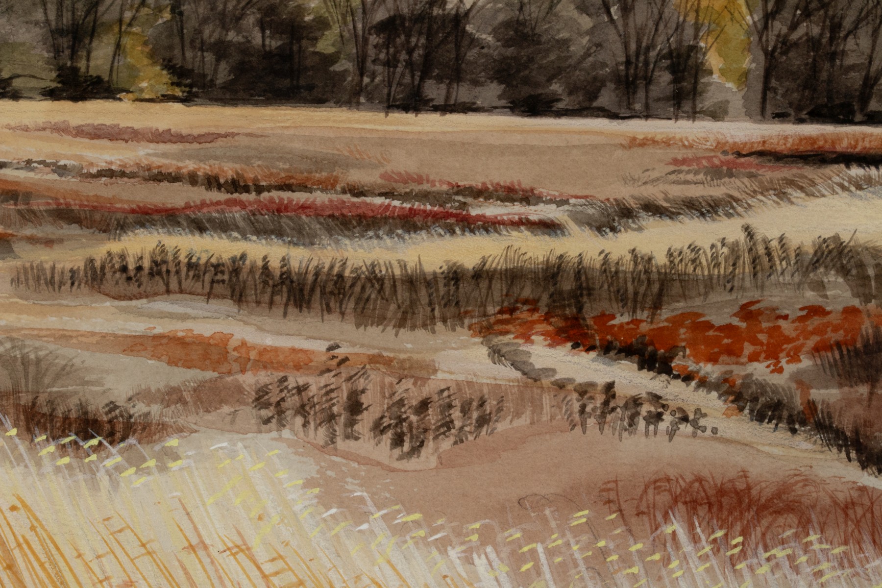 PATRICIA GEORGE AND AVIS CHITWOOD WORKS ON PAPER
