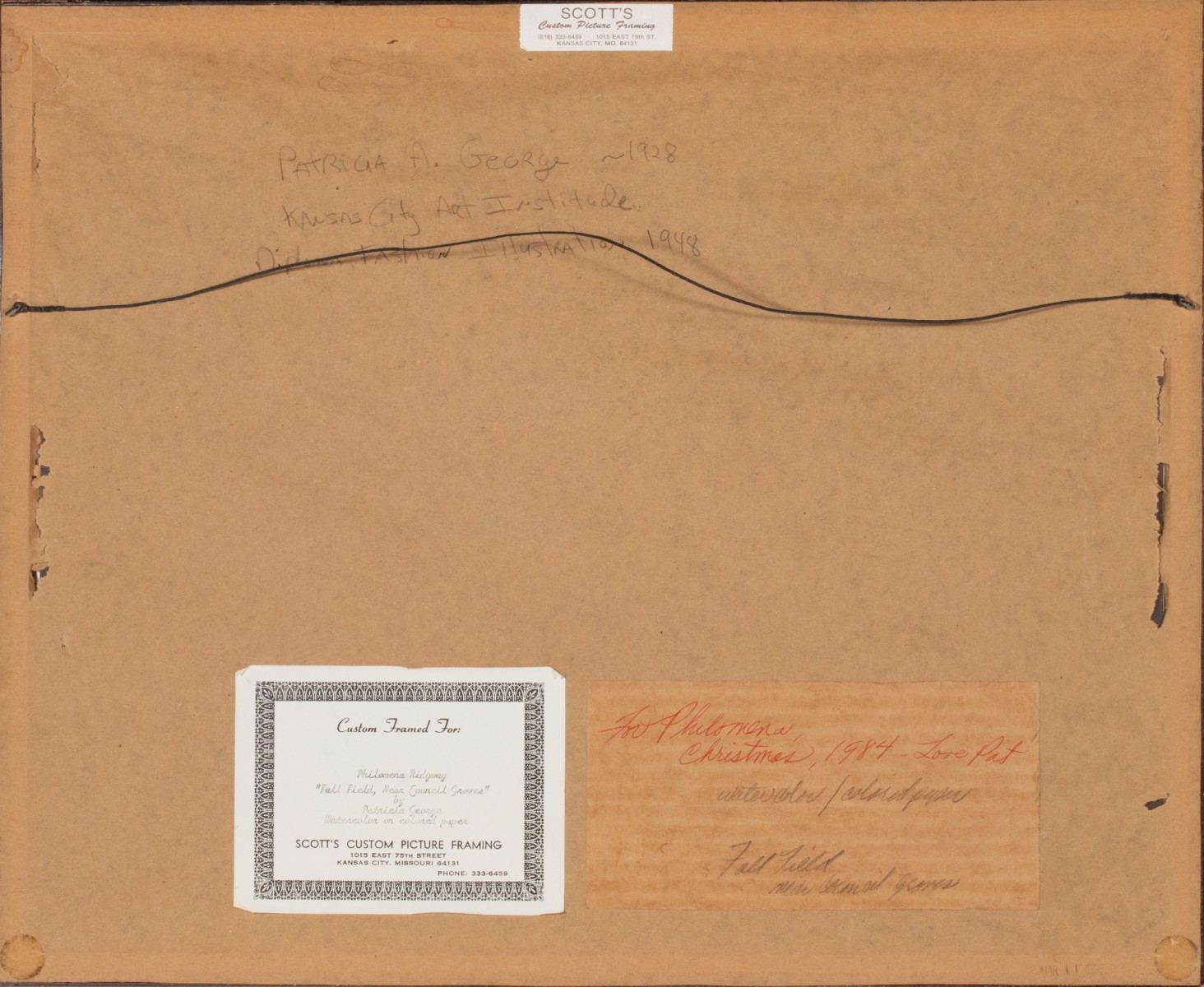 PATRICIA GEORGE AND AVIS CHITWOOD WORKS ON PAPER