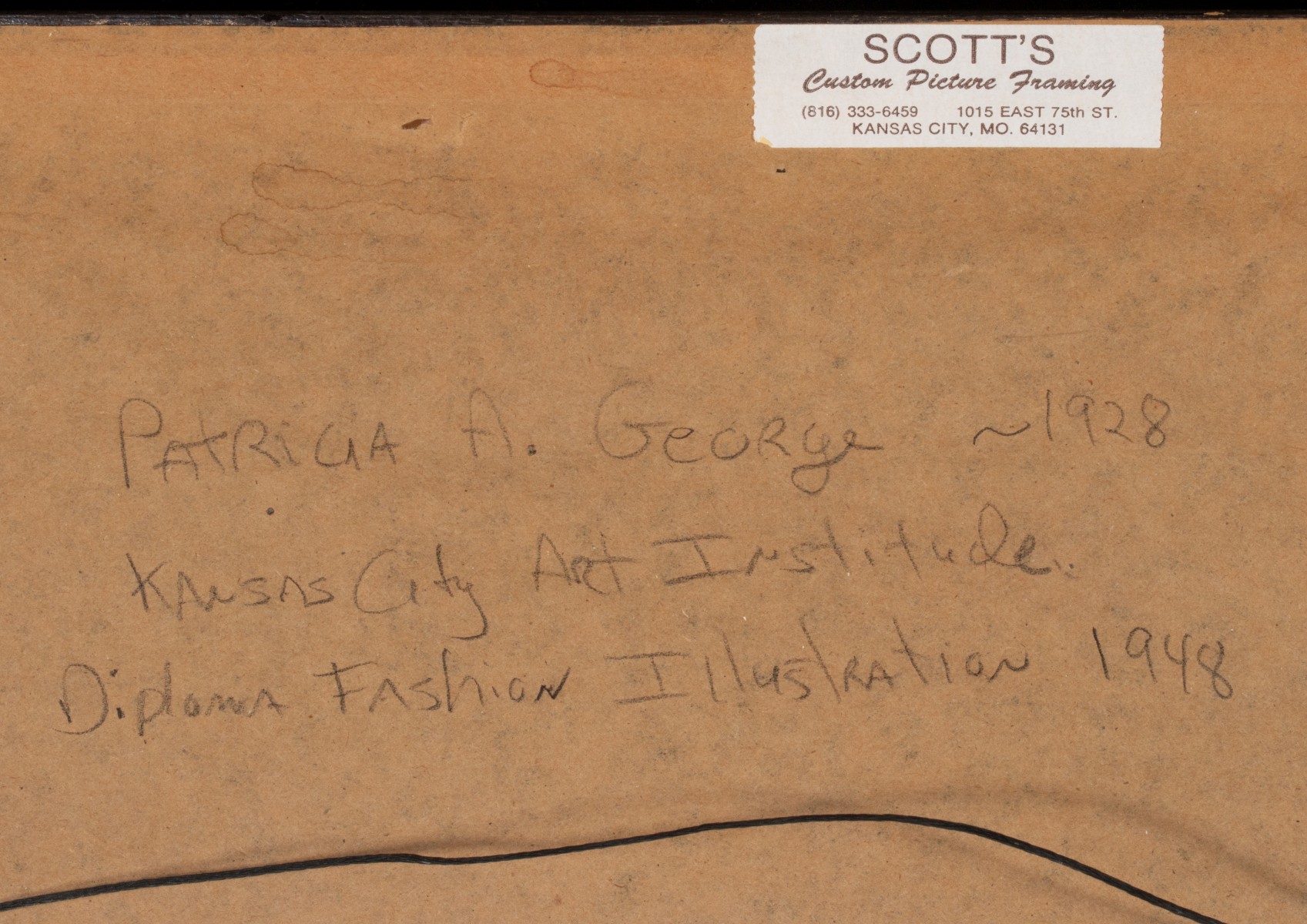 PATRICIA GEORGE AND AVIS CHITWOOD WORKS ON PAPER