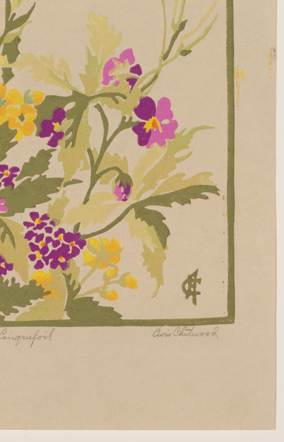 PATRICIA GEORGE AND AVIS CHITWOOD WORKS ON PAPER