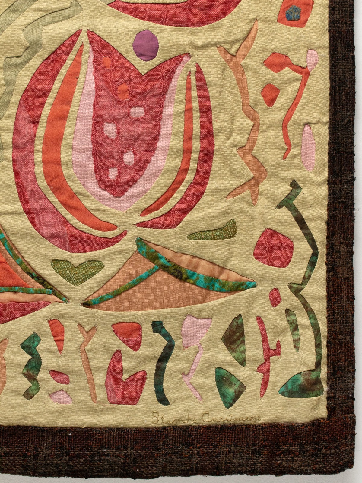 BLANCHE CARSTENSON (1907-2002) EXHIBITED TEXTILE