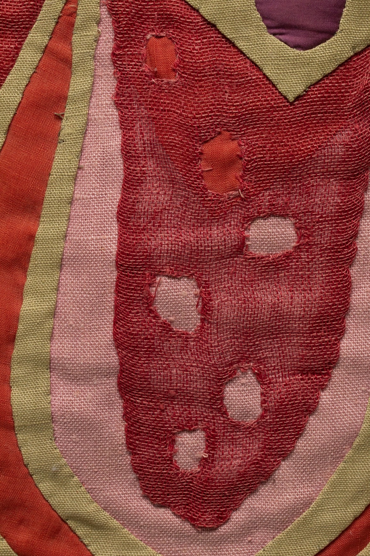BLANCHE CARSTENSON (1907-2002) EXHIBITED TEXTILE